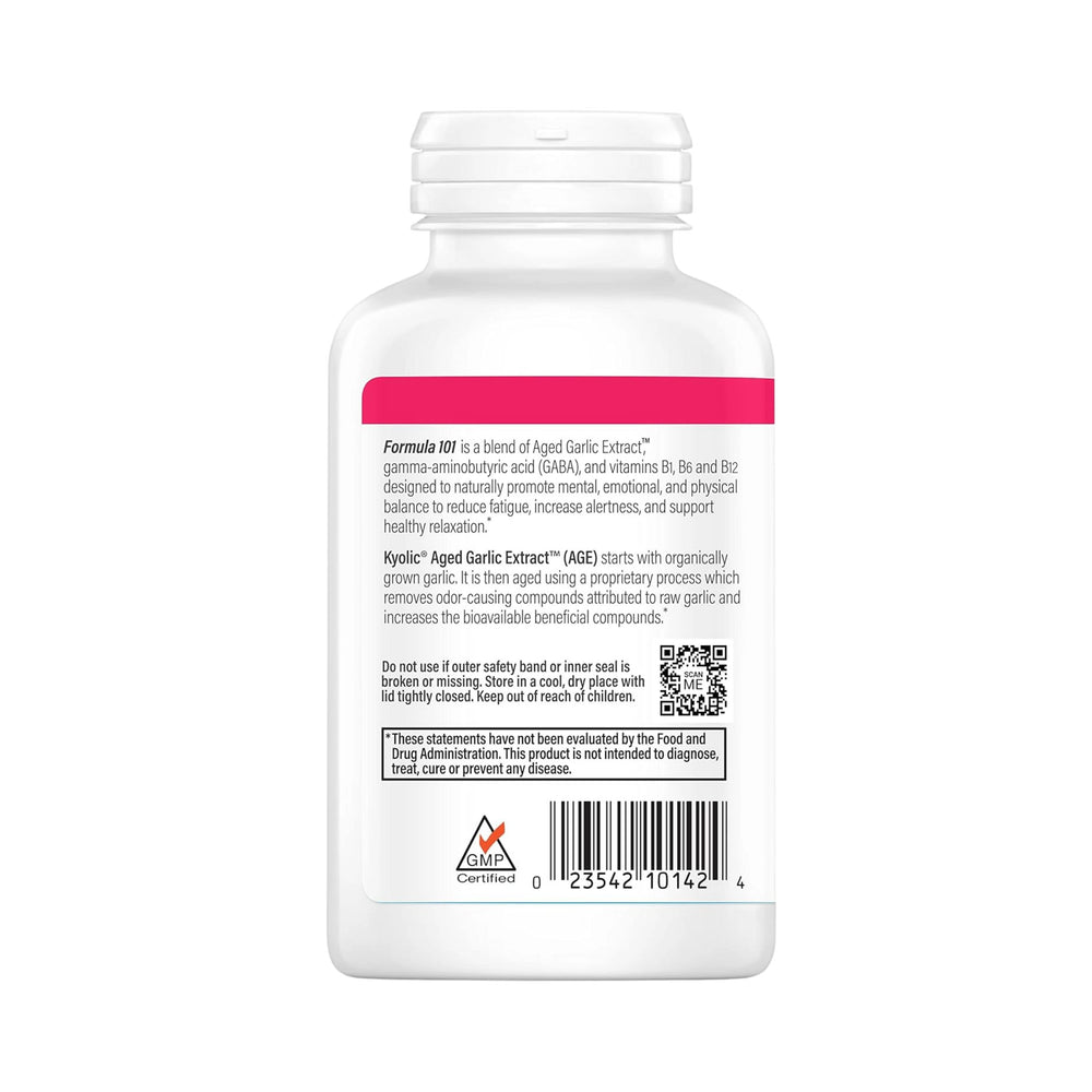 Kyolic, Stress & Fatigue Relief,  Formula 101, 200 Capsules