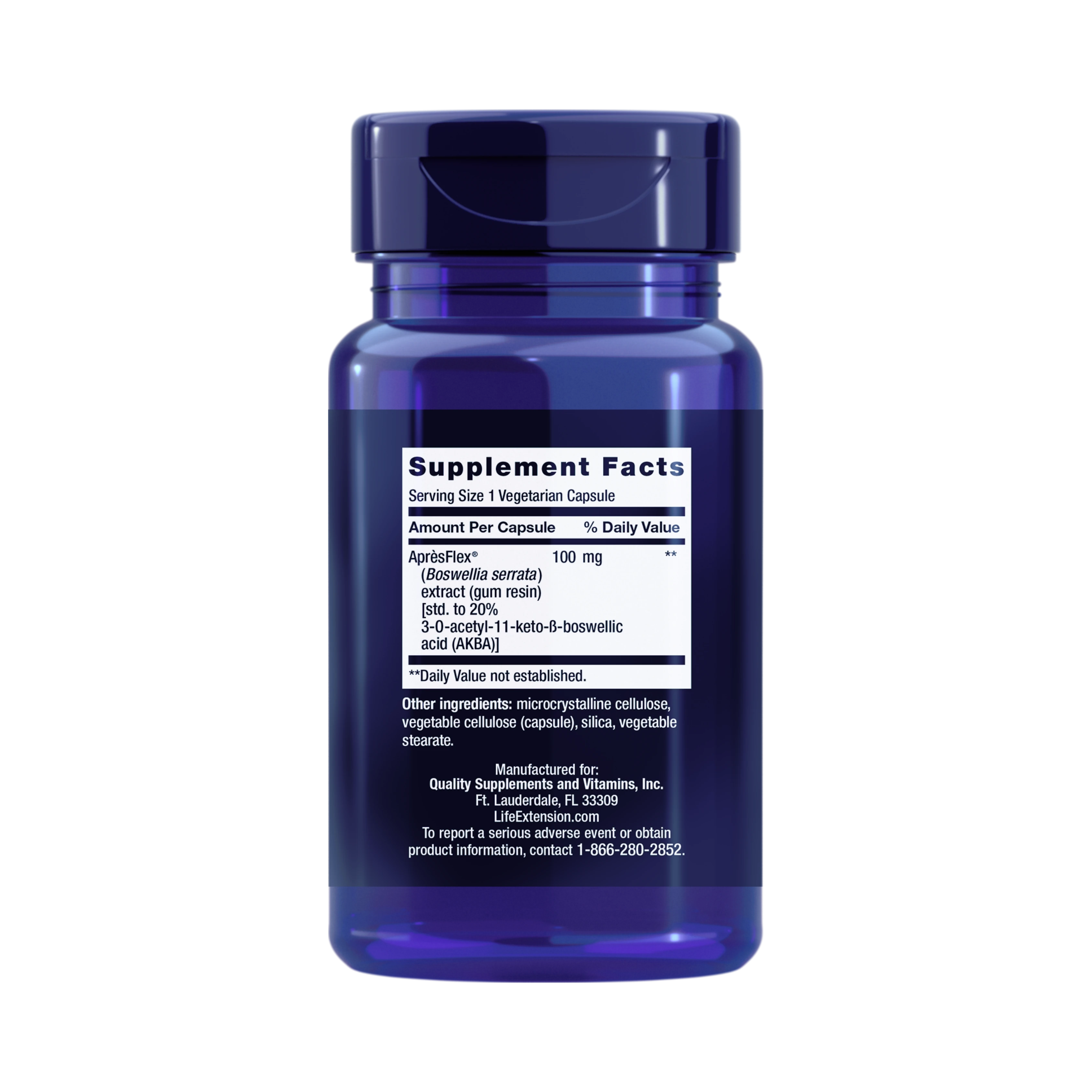 Life Extension, 5-LOX Inhibitor with ApresFlex®, 100 mg, 60 Veg Capsules