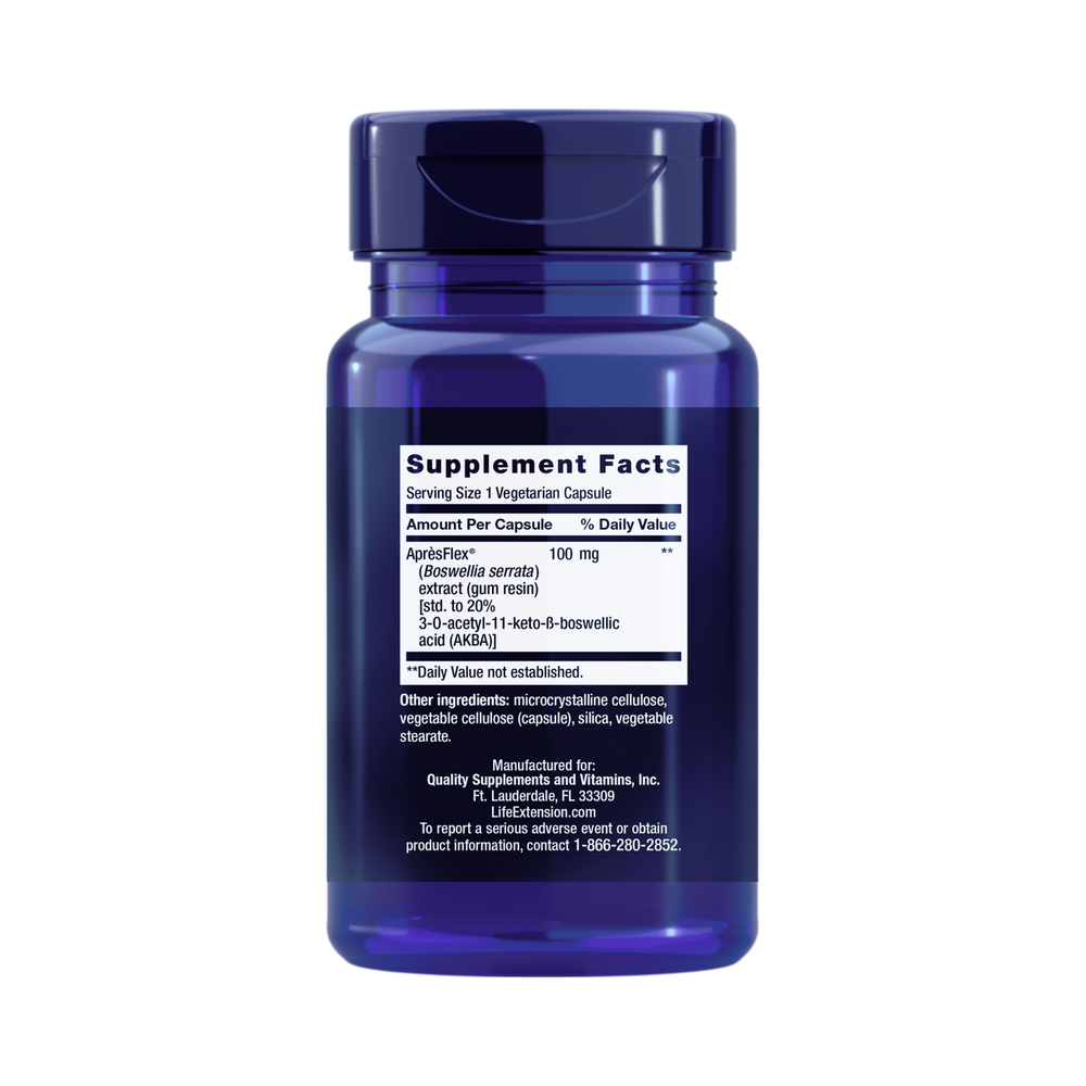 Life Extension, 5-LOX Inhibitor with ApresFlex®, 100 mg, 60 Veg Capsules