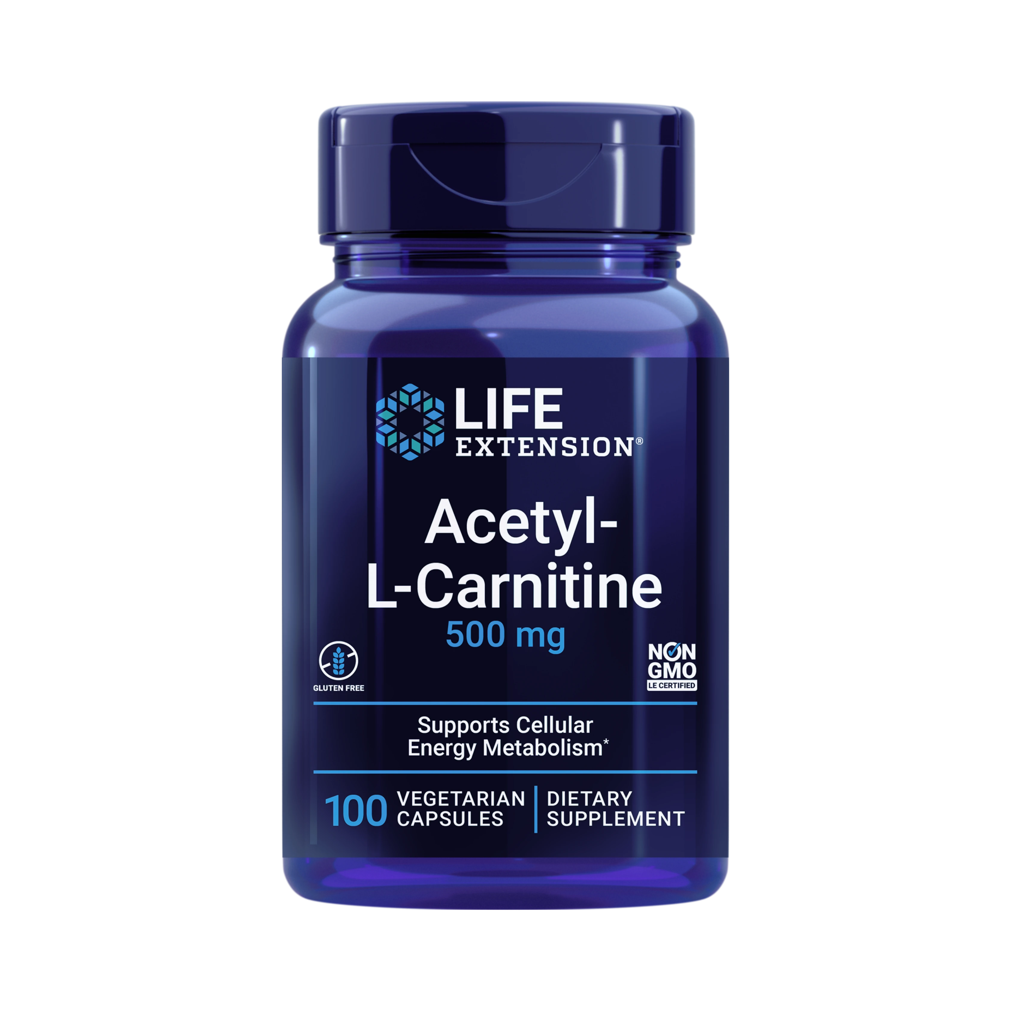 Life Extension, Acetyl-L-Carnitine, (500 mg), 100 Veg Capsules