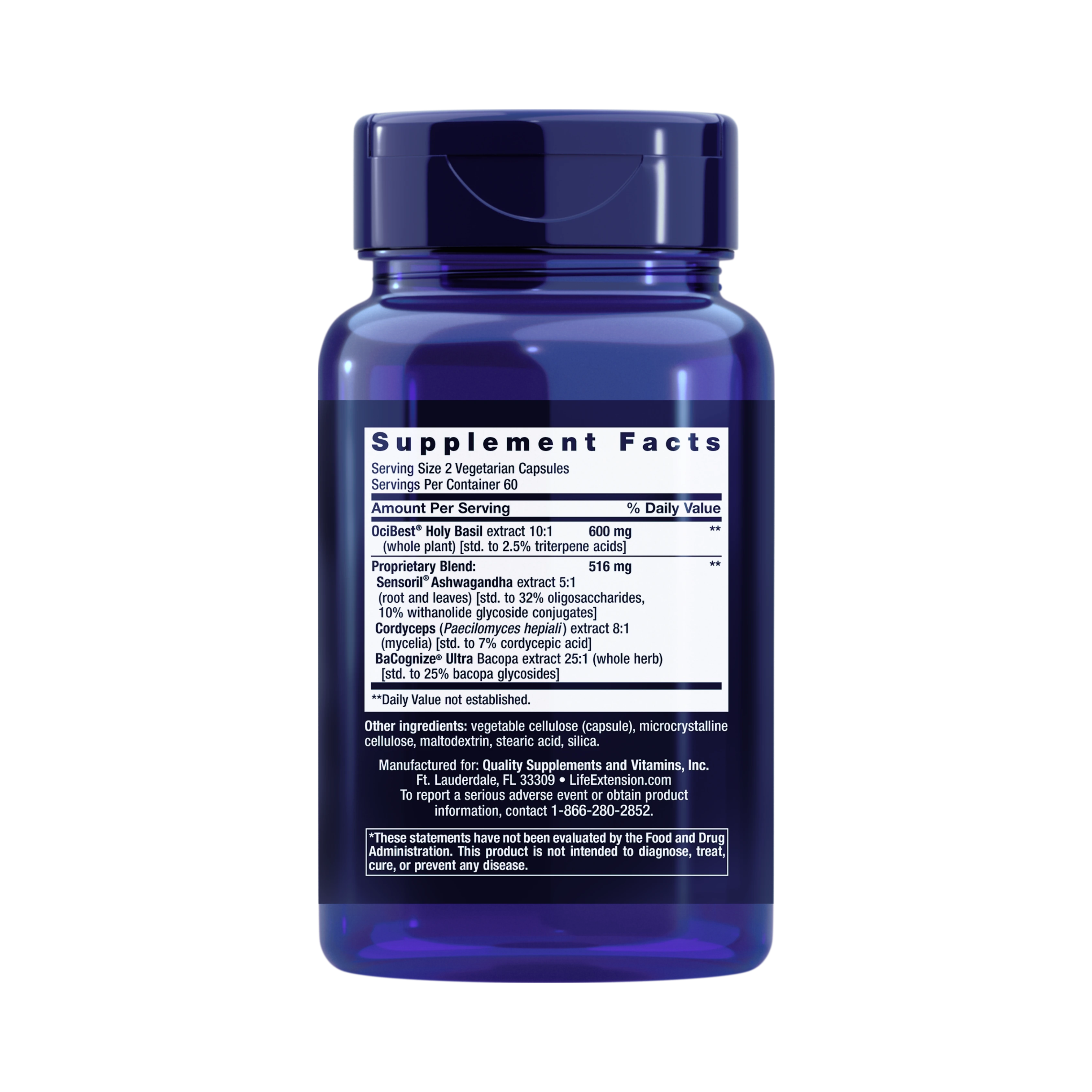 Life Extension, Adrenal Energy Formula, 120 Veg Caps