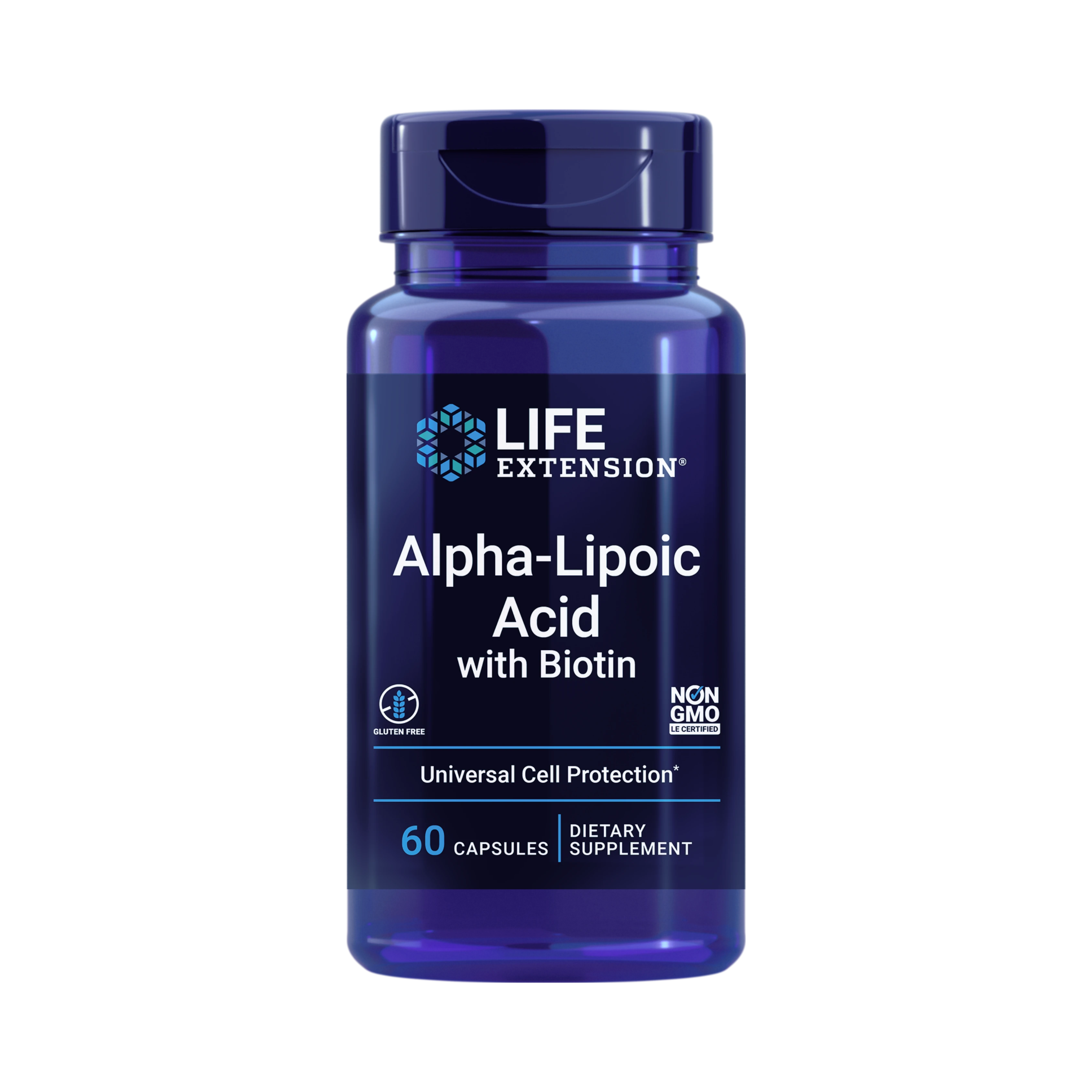 Life Extension, Alpha-Lipoic Acid with Biotin, 60 Capsules