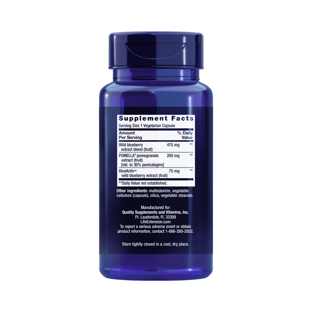 Life Extension, Blueberry Extract and Pomegranate