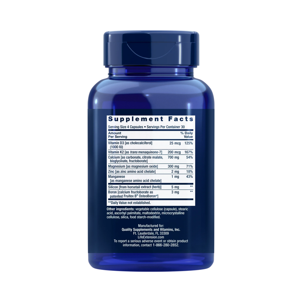 Life Extension, Bone Restore with Vitamin K2