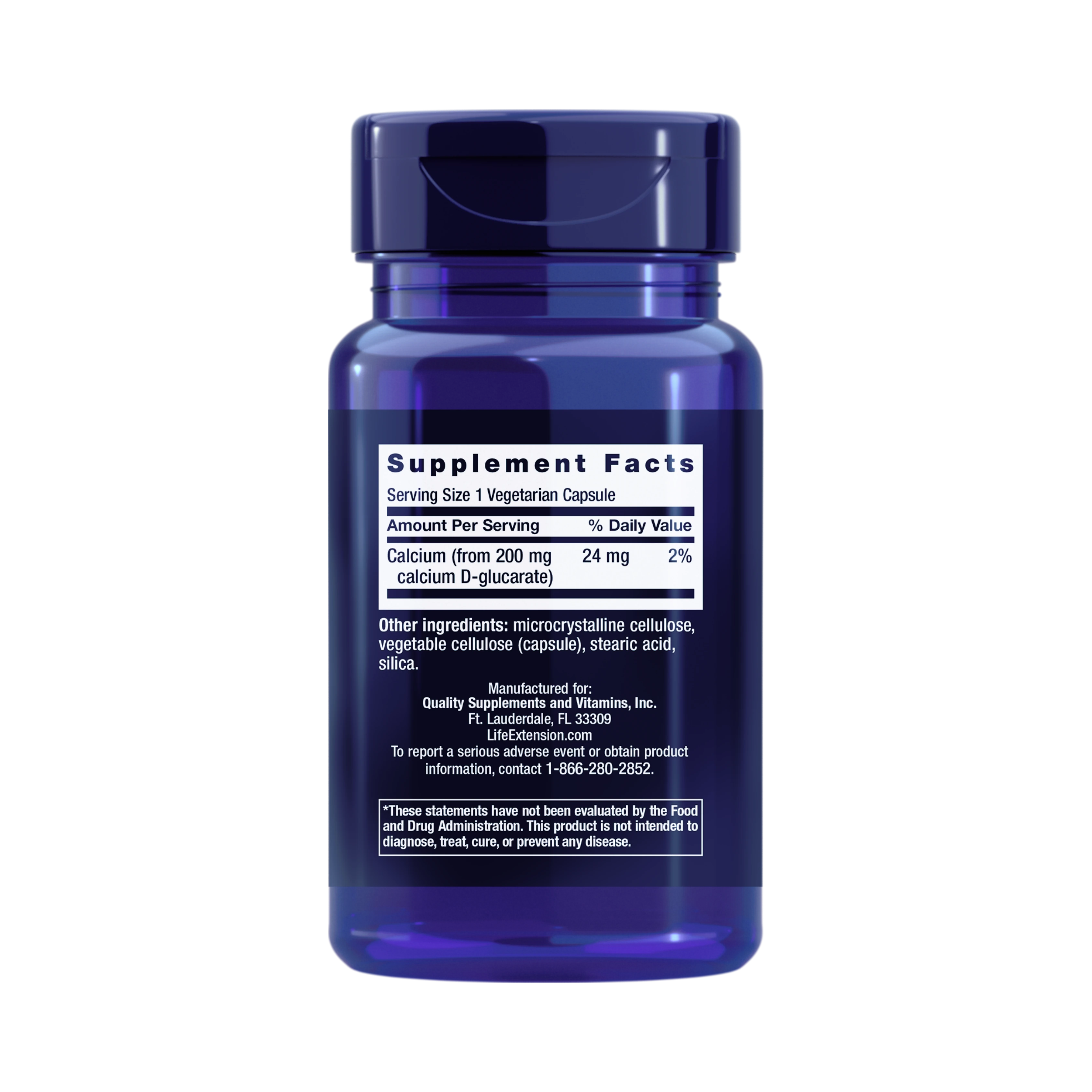 Life Extension, Calcium D-Glucarate