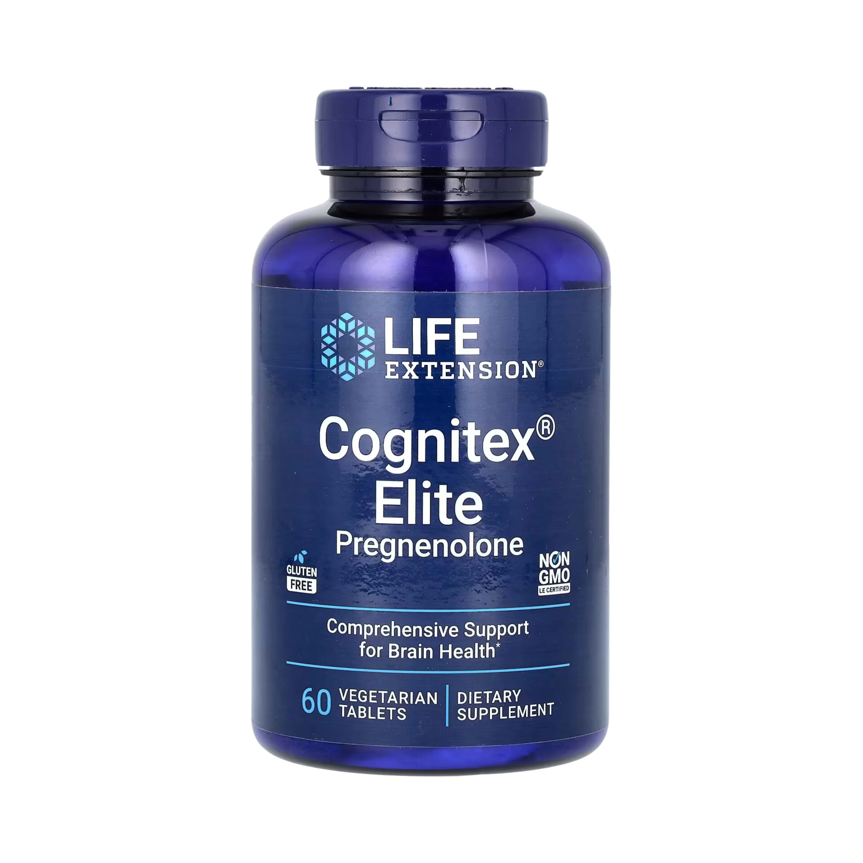 Life Extension -  Cognitex Elite Pregnenolone, 60 Vegetarian Tablets