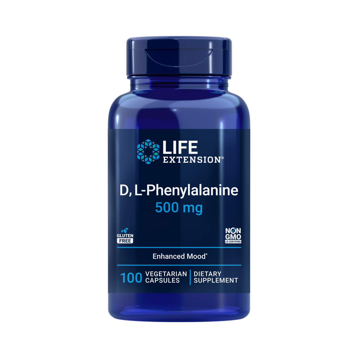 Life Extension, D, L-Phenylalanine Capsules