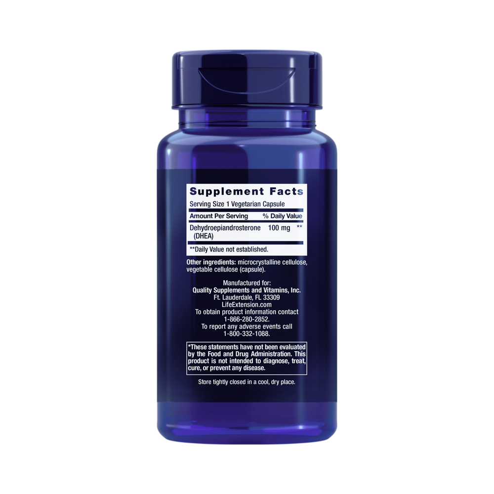 Life Extension, DHEA 100 mg