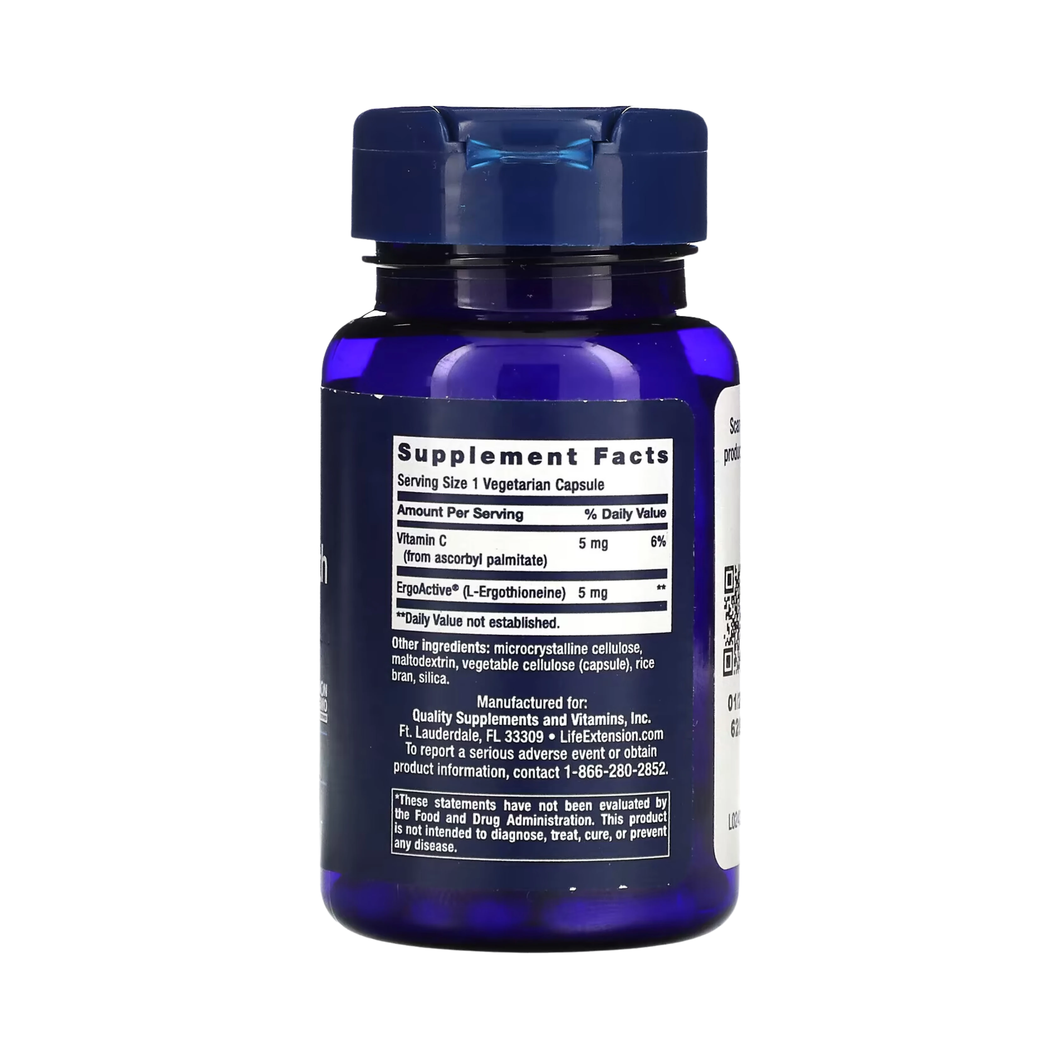 Life Extension Essential Youth L-Ergothioneine