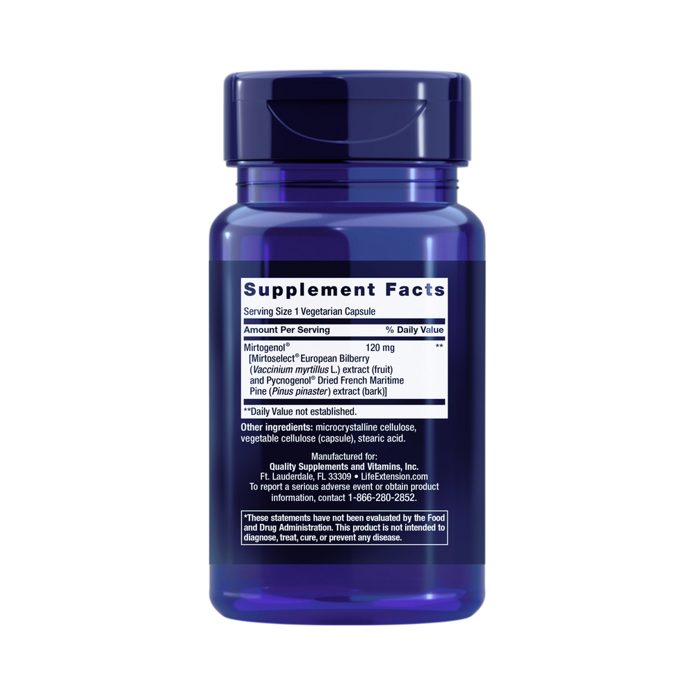 Life Extension, Eye Pressure Support with Mirtogenol®