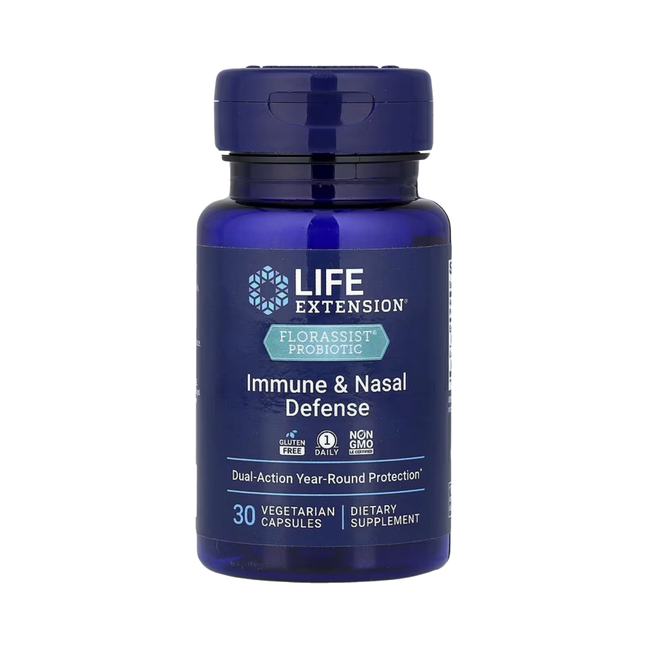 Life Extension, FLORASSIST Probiotic, Immune & Nasal Defense, 30 Vegetarian Capsules
