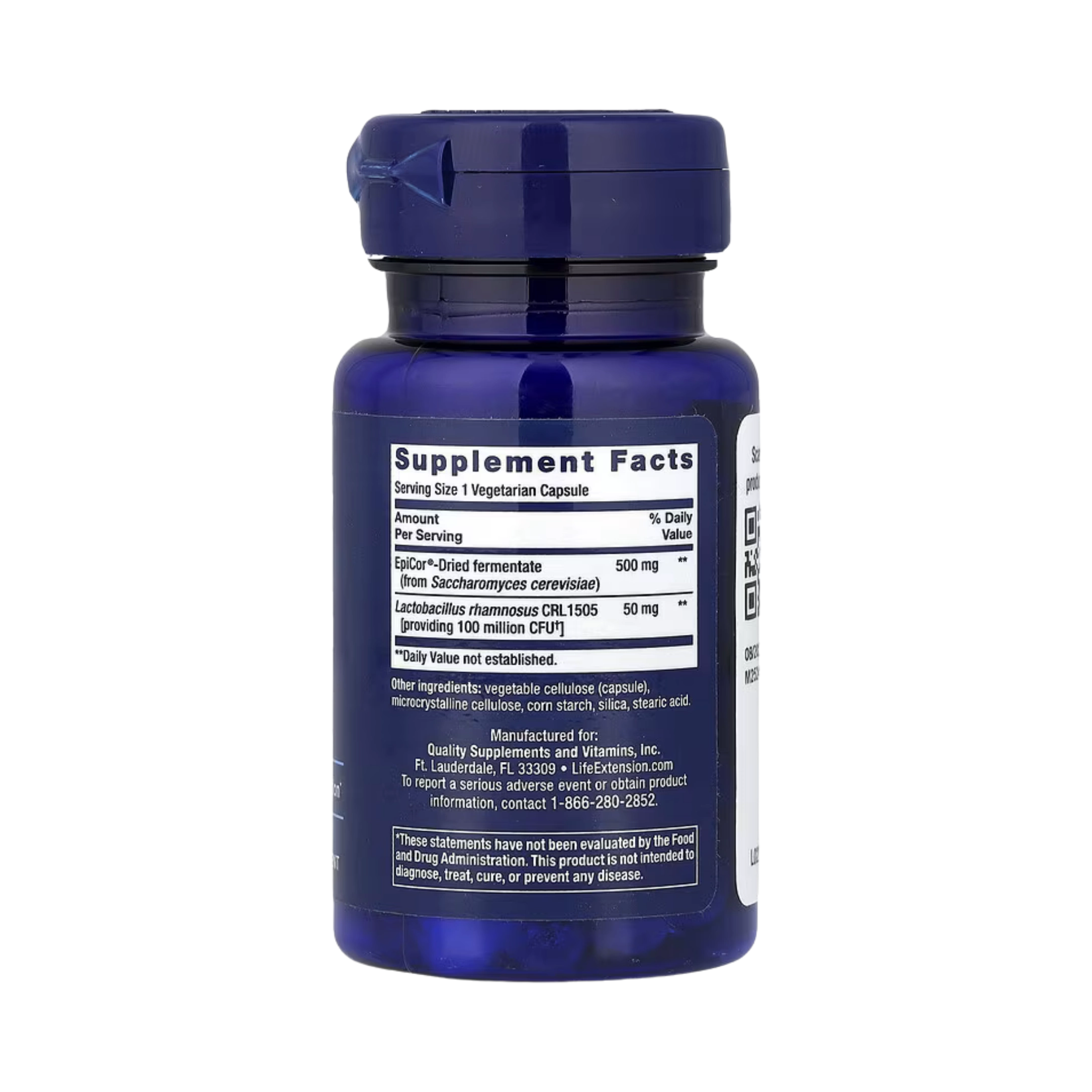 Life Extension, FLORASSIST Probiotic, Immune & Nasal Defense, 30 Vegetarian Capsules