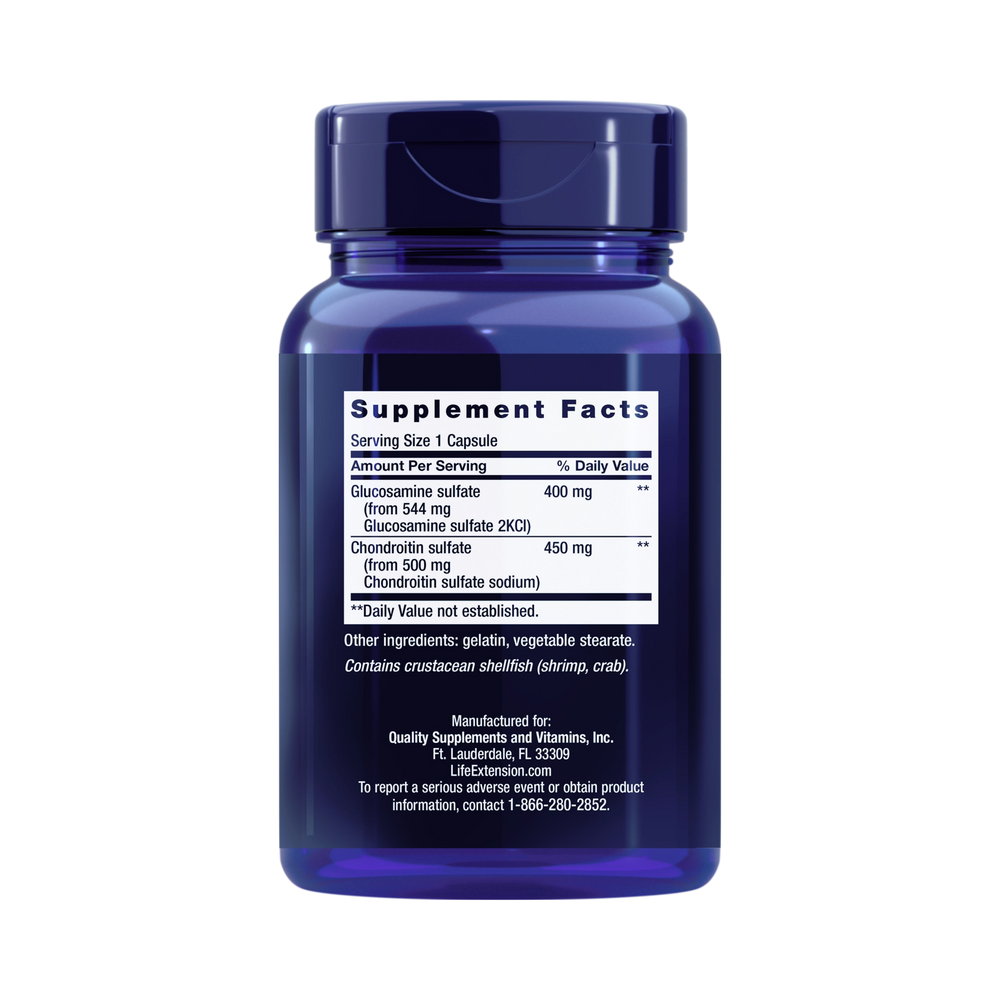 Life Extension, Glucosamine/Chondroitin Capsules