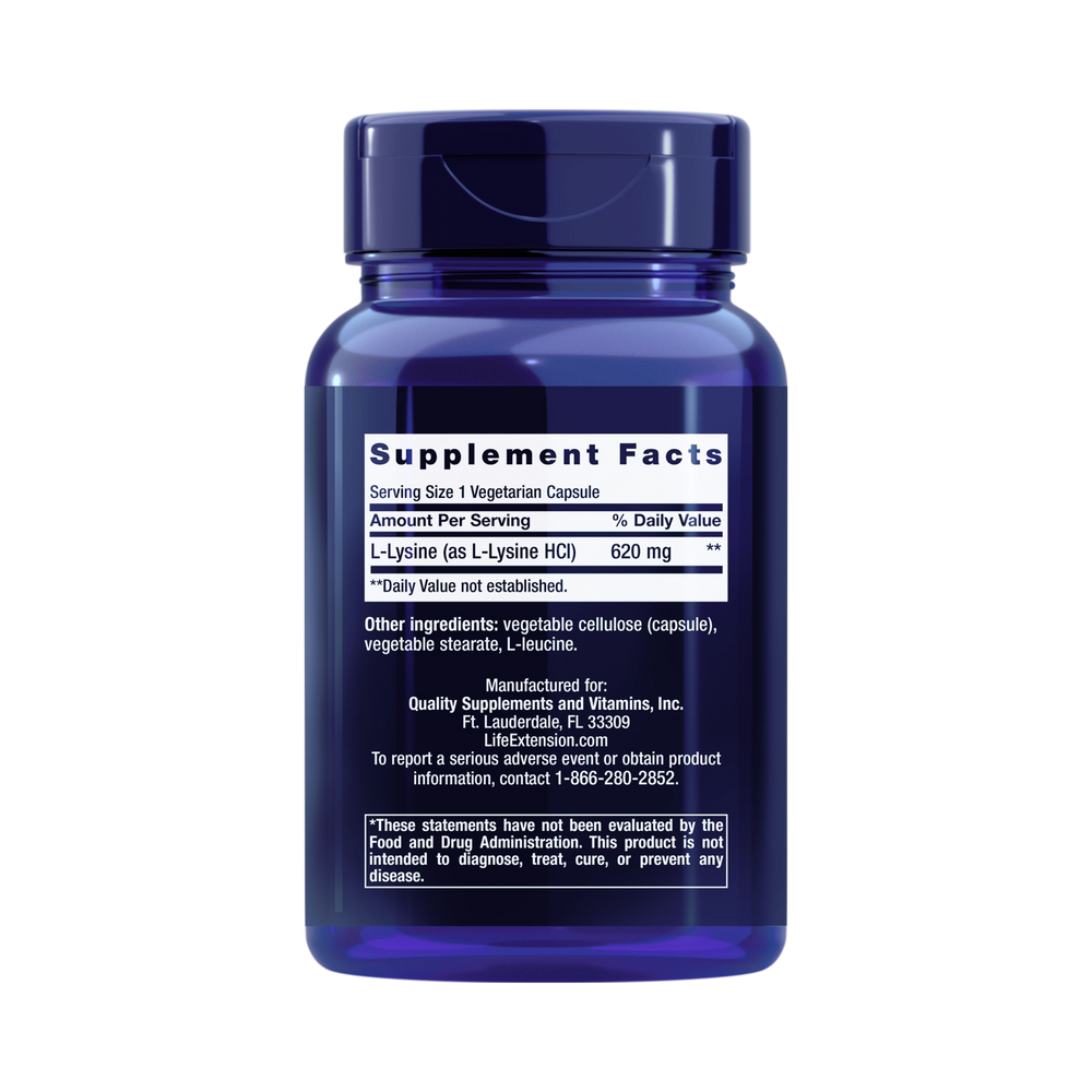 Life Extension, L-Lysine