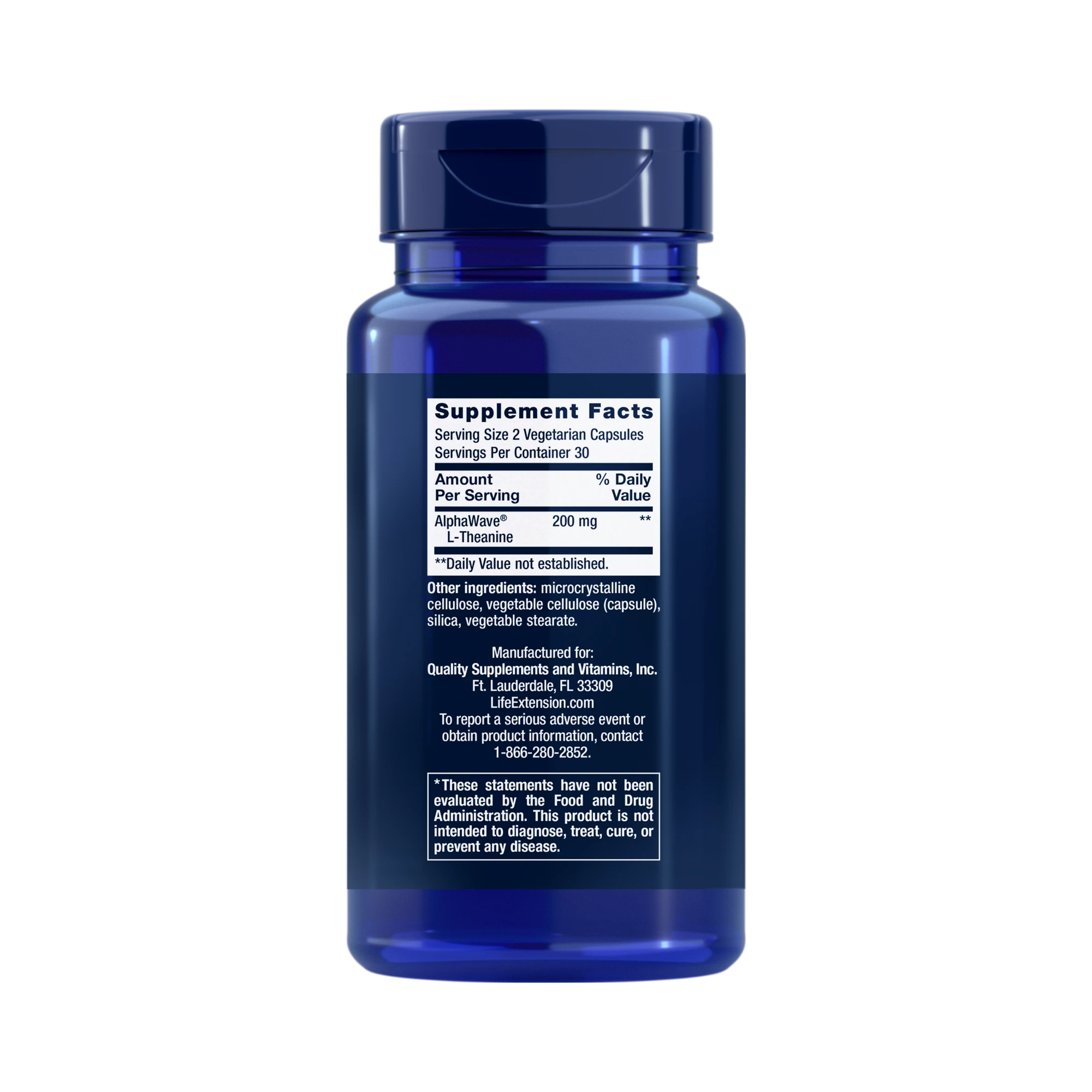Life Extension, L-Theanine