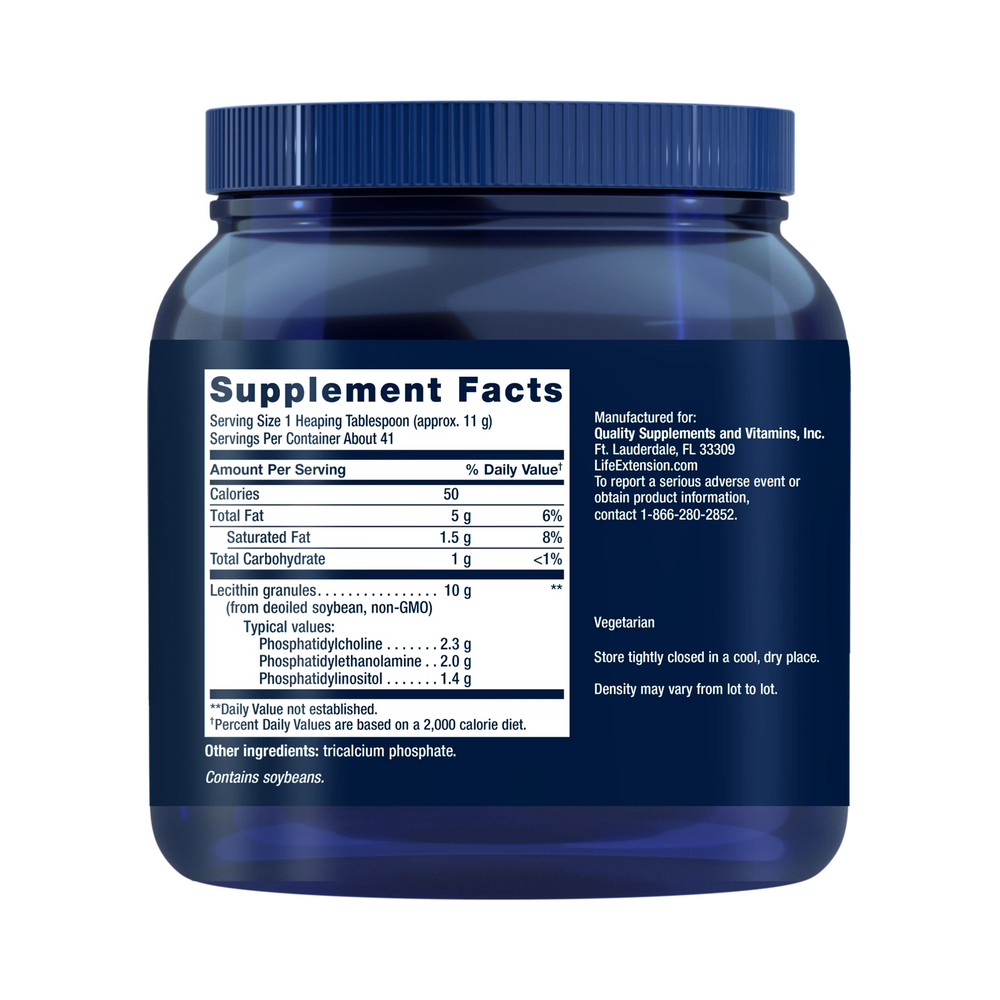 Life Extension, Lecithin