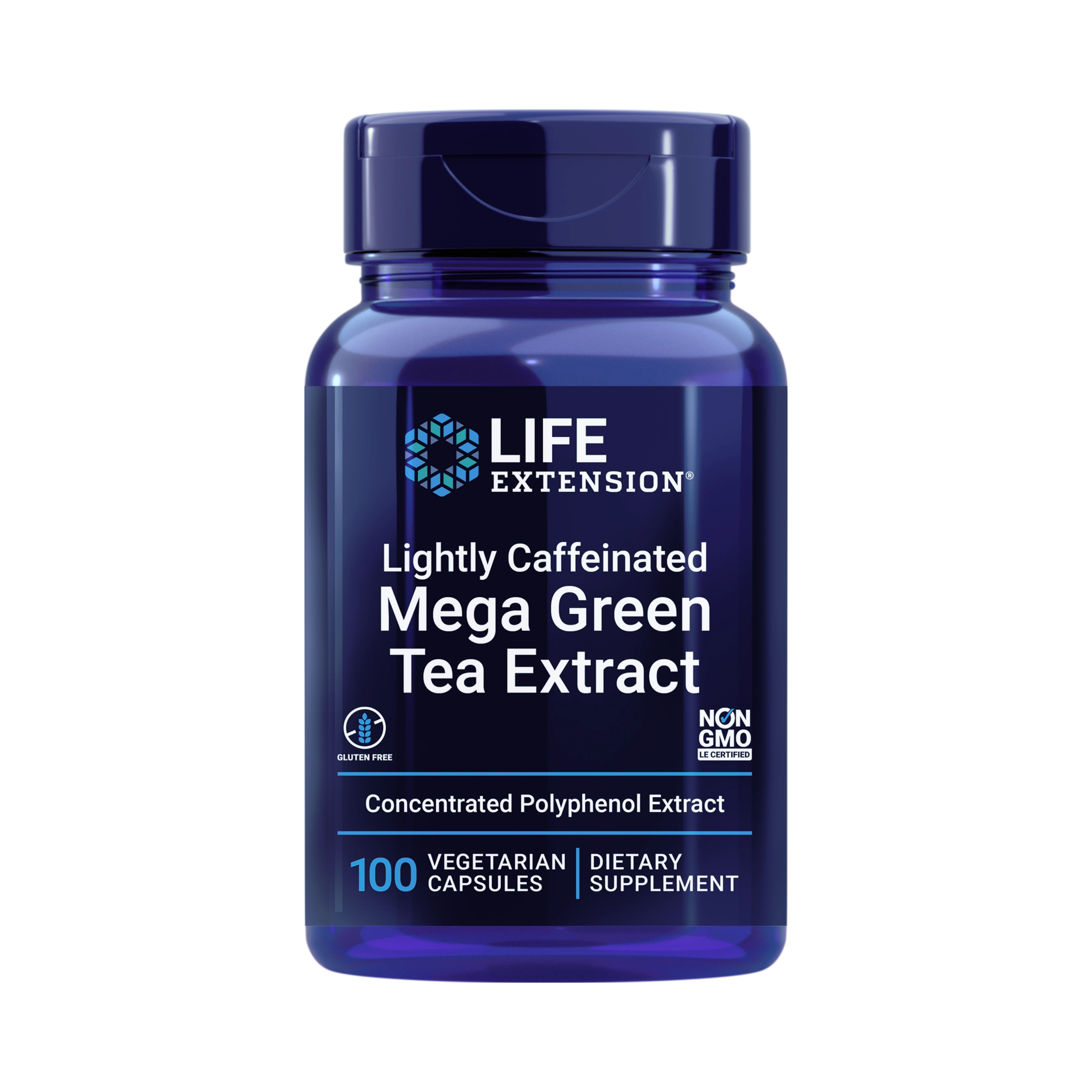 Life Extension, Lightly Caffeinated Mega Green Tea Extract