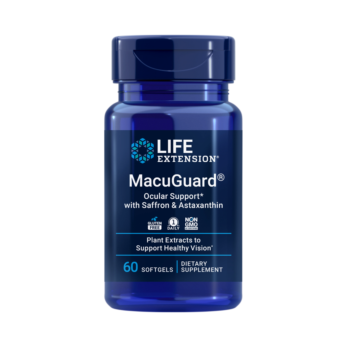 Life Extension, MacuGuard® Ocular Support with Saffron & Astaxanthin 60 softgels