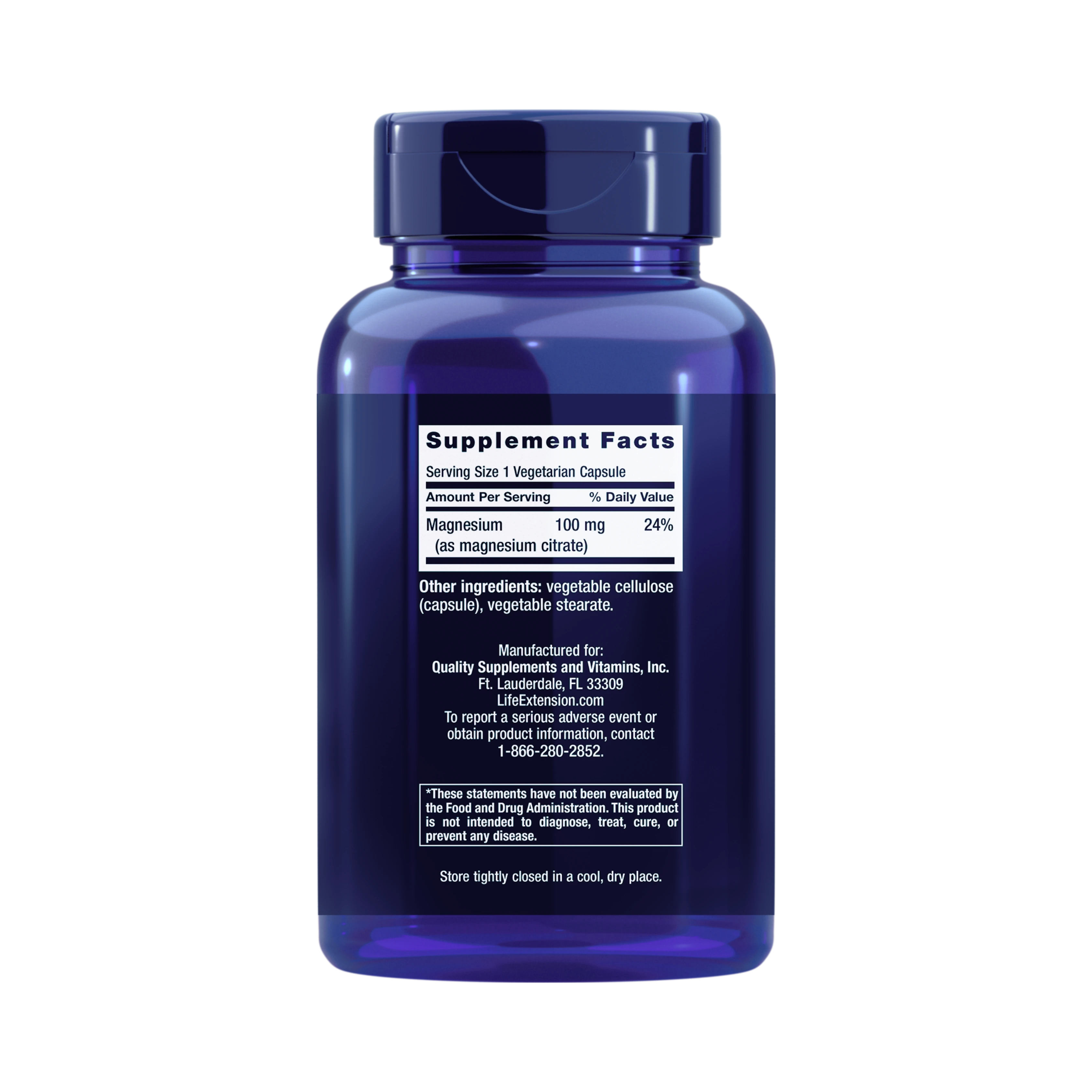Life Extension, Magnesium (Citrate)
