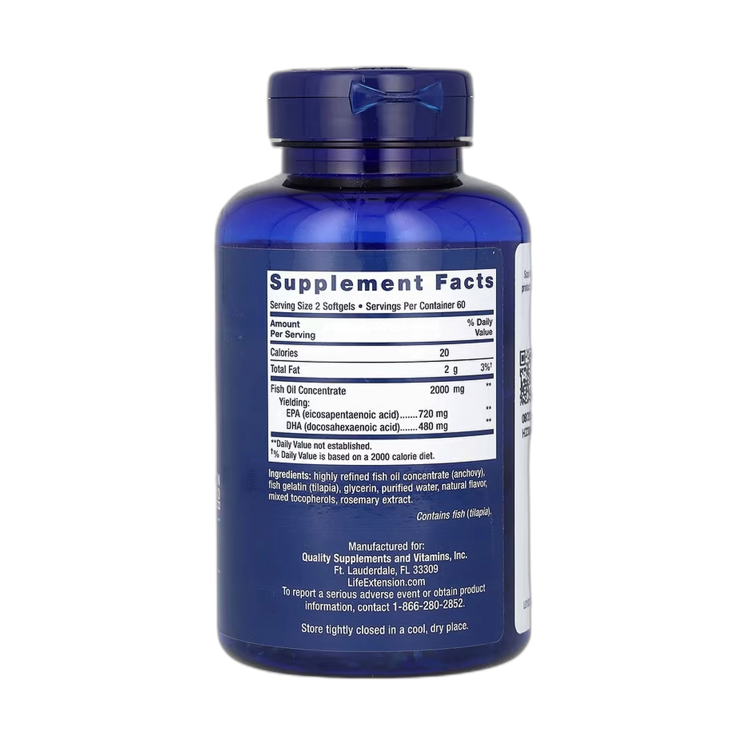 Life Extension, Mega EPA/DHA, 120 Softgels