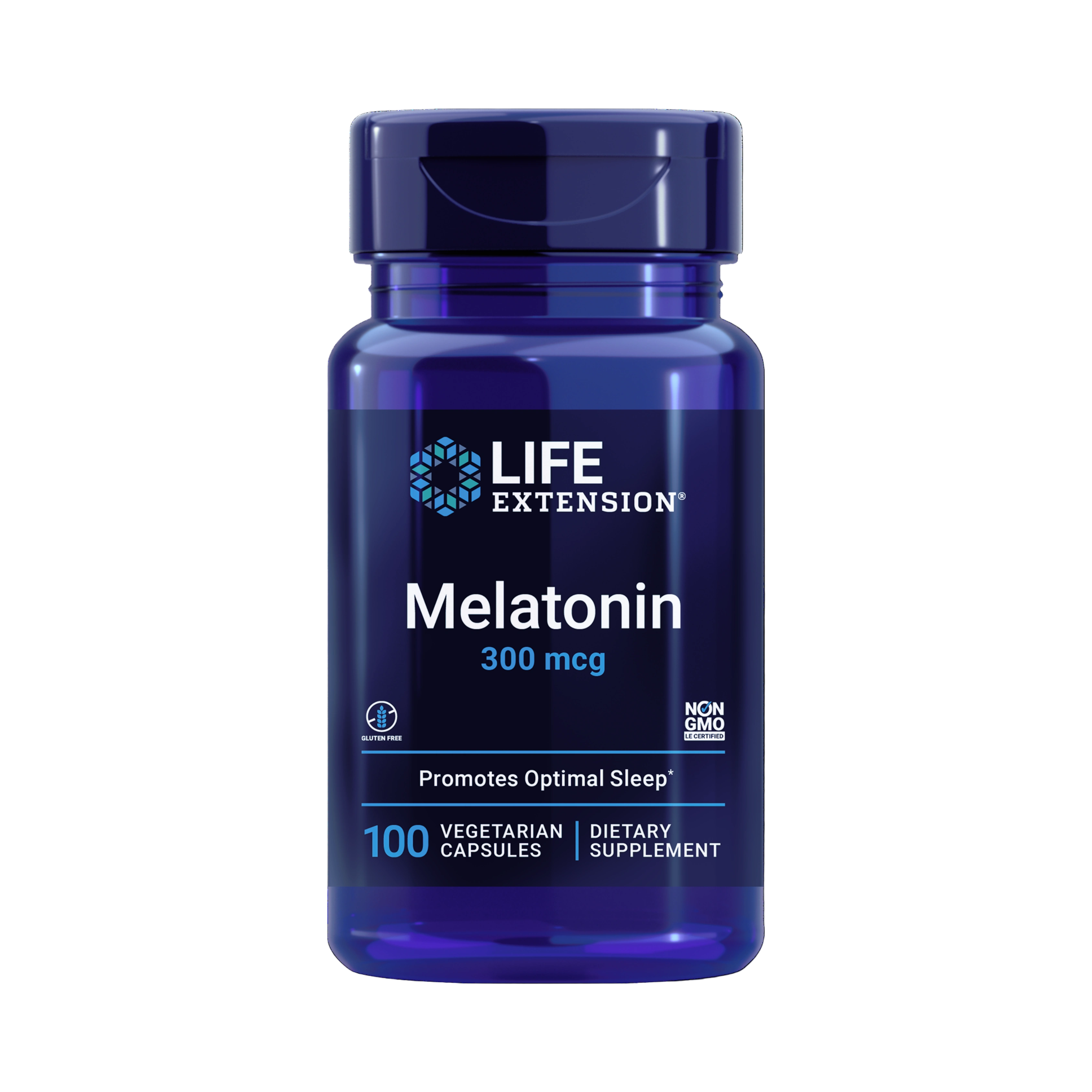 Life Extension, Melatonin, 300 mcg, 100 Vegetarian Capsules