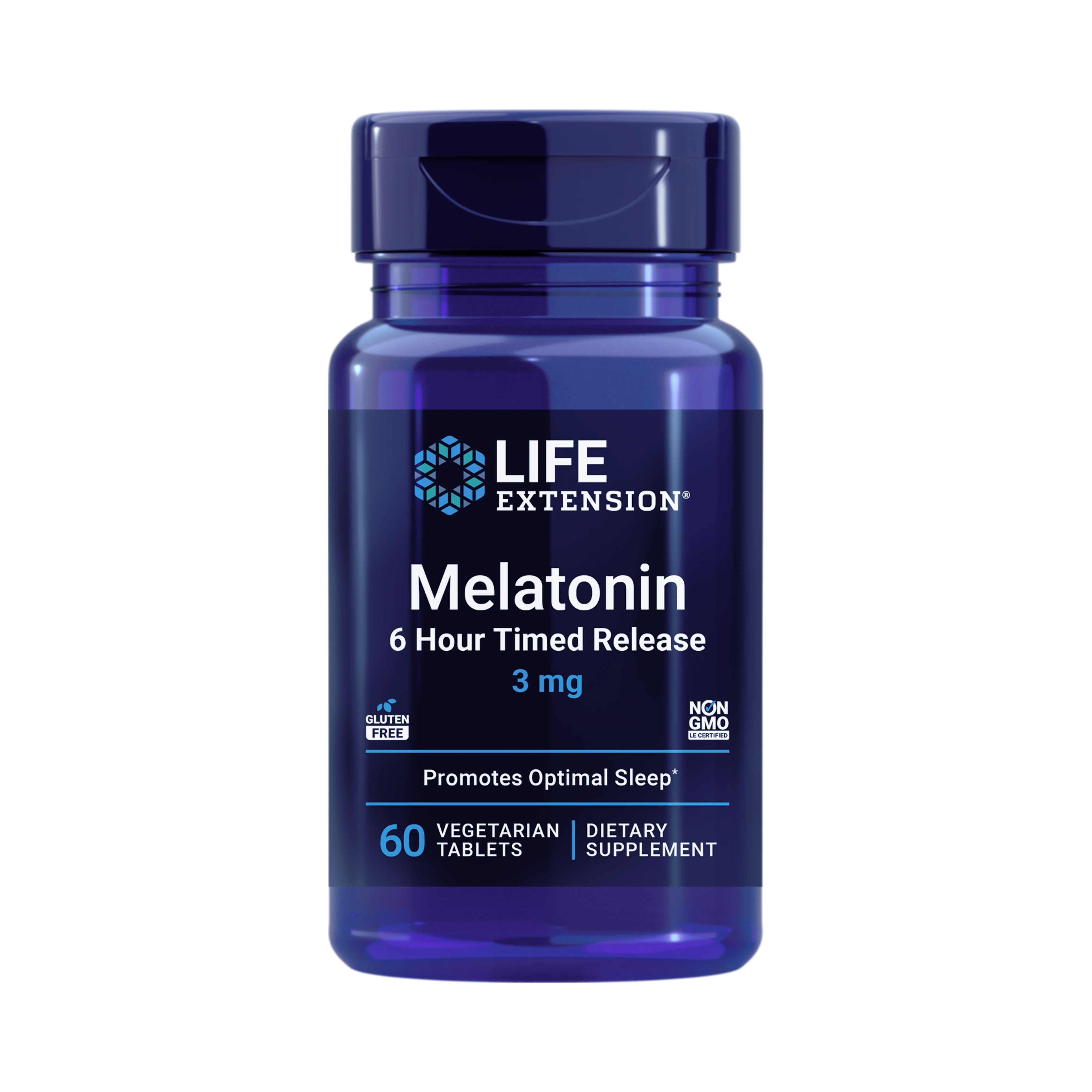Life Extension, Melatonin 6 Hour Timed Release (3 mg)