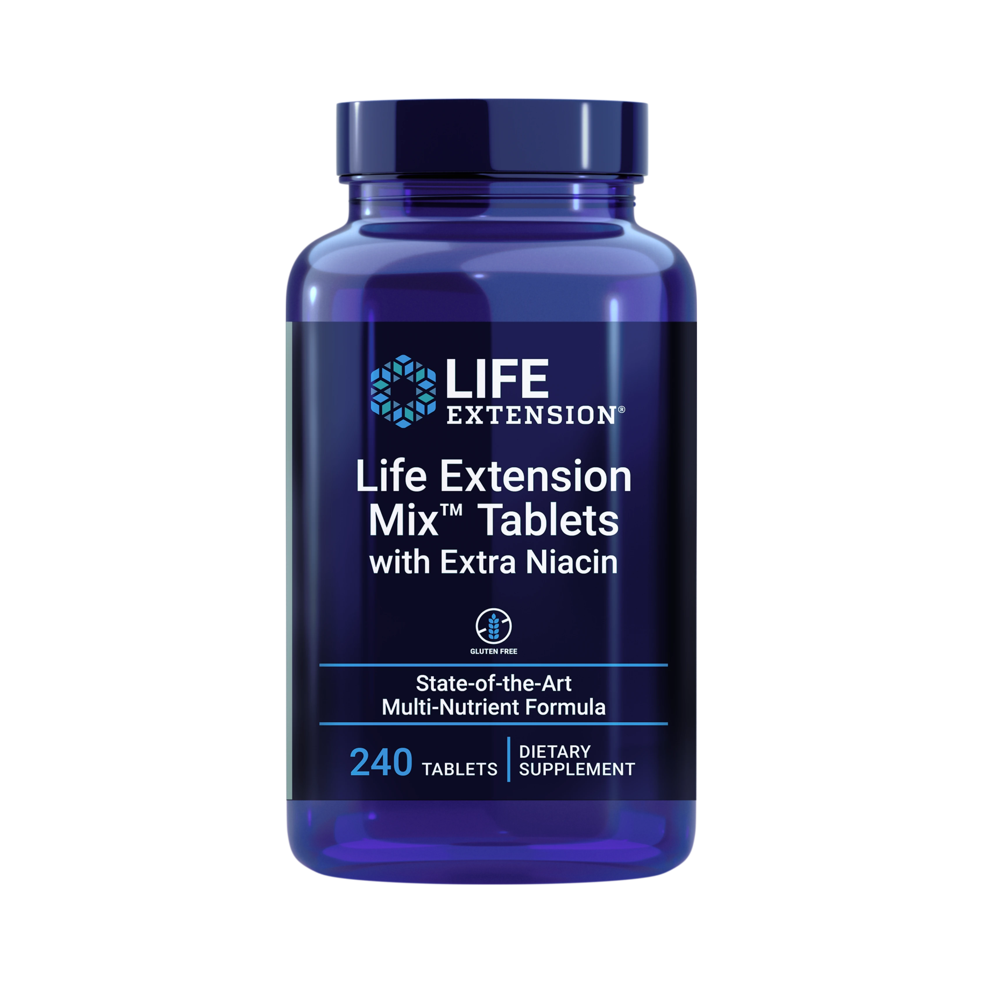 Life Extension Mix™ With Extra Niacin 240 Tablets