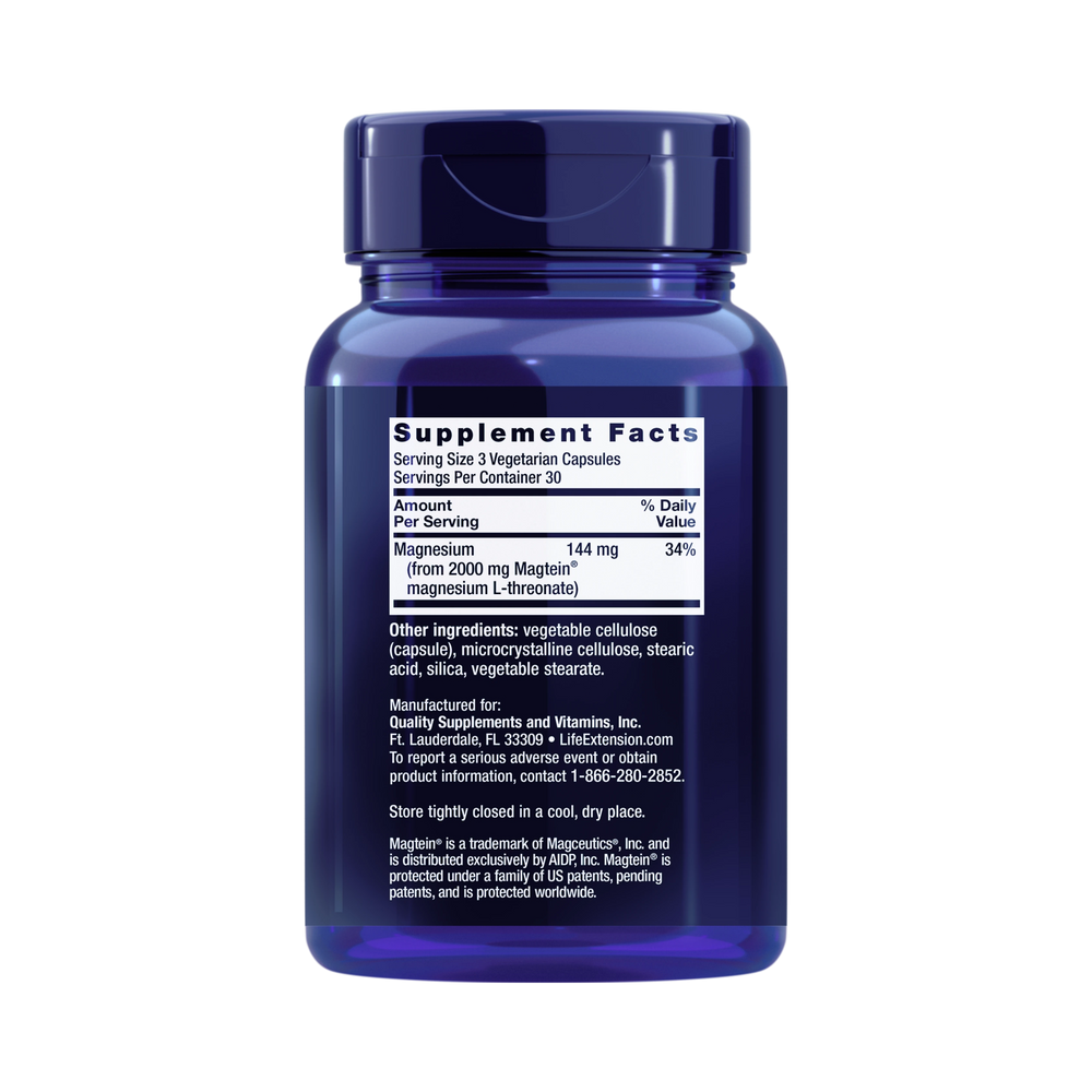 Life Extension Neuro-Mag Magnesium L-Threonate