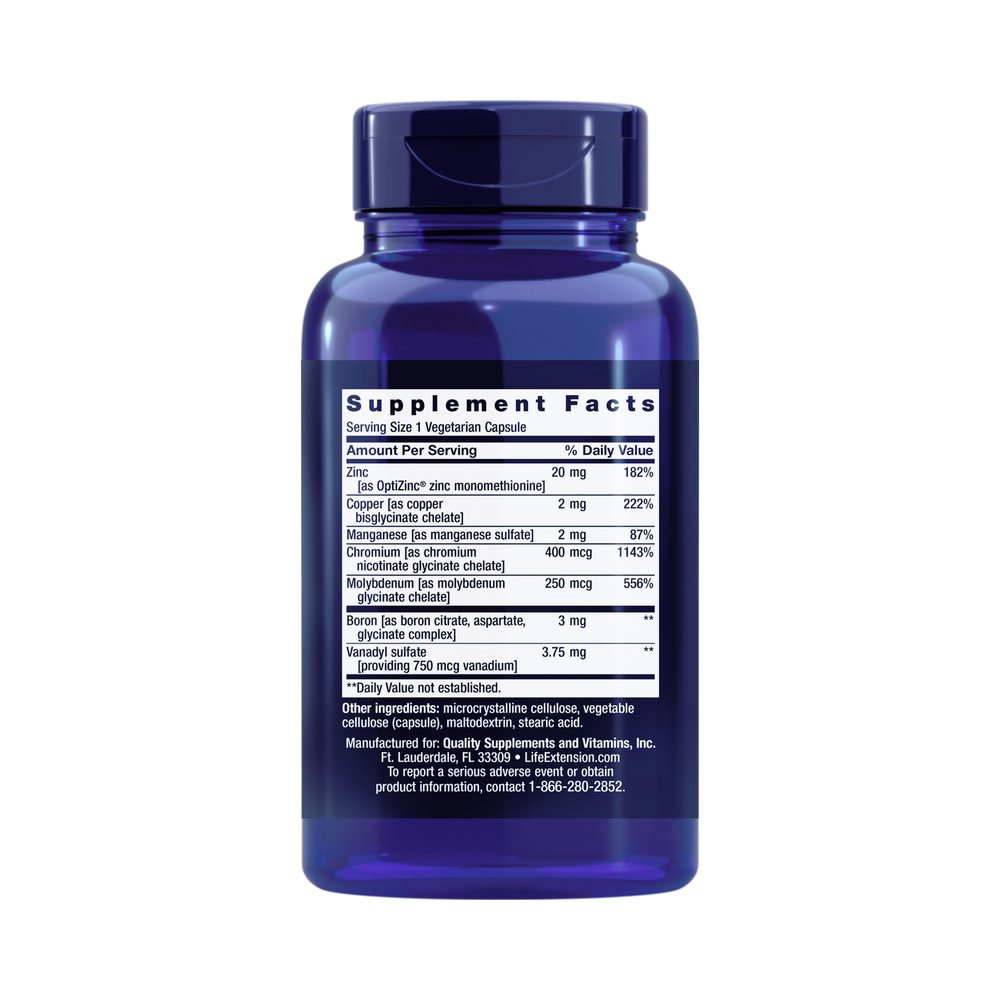 Life Extension, Only Trace Minerals