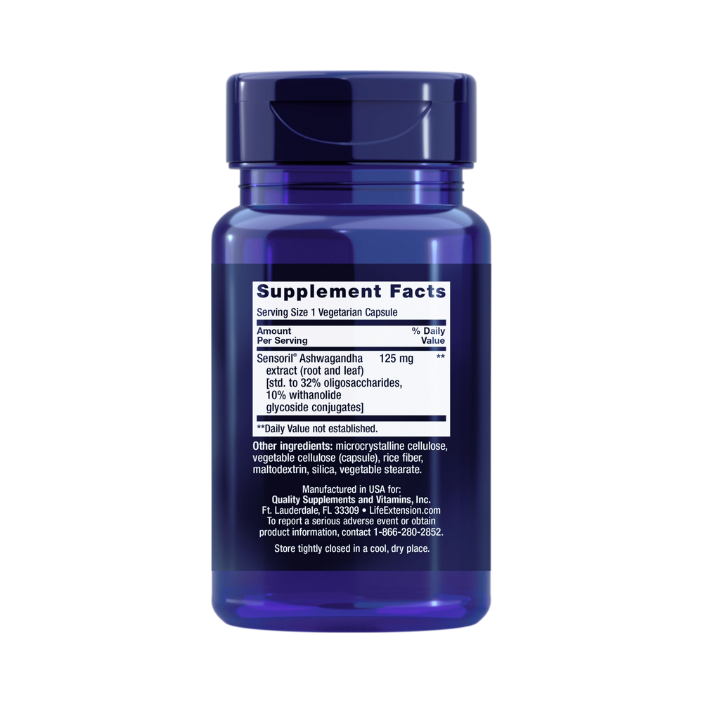 Life Extension, Optimized Ashwagandha