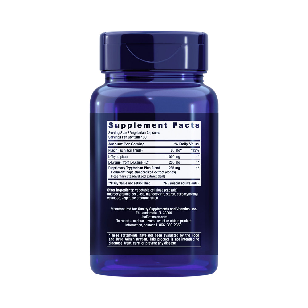 Life Extension, Optimized Tryptophan Plus