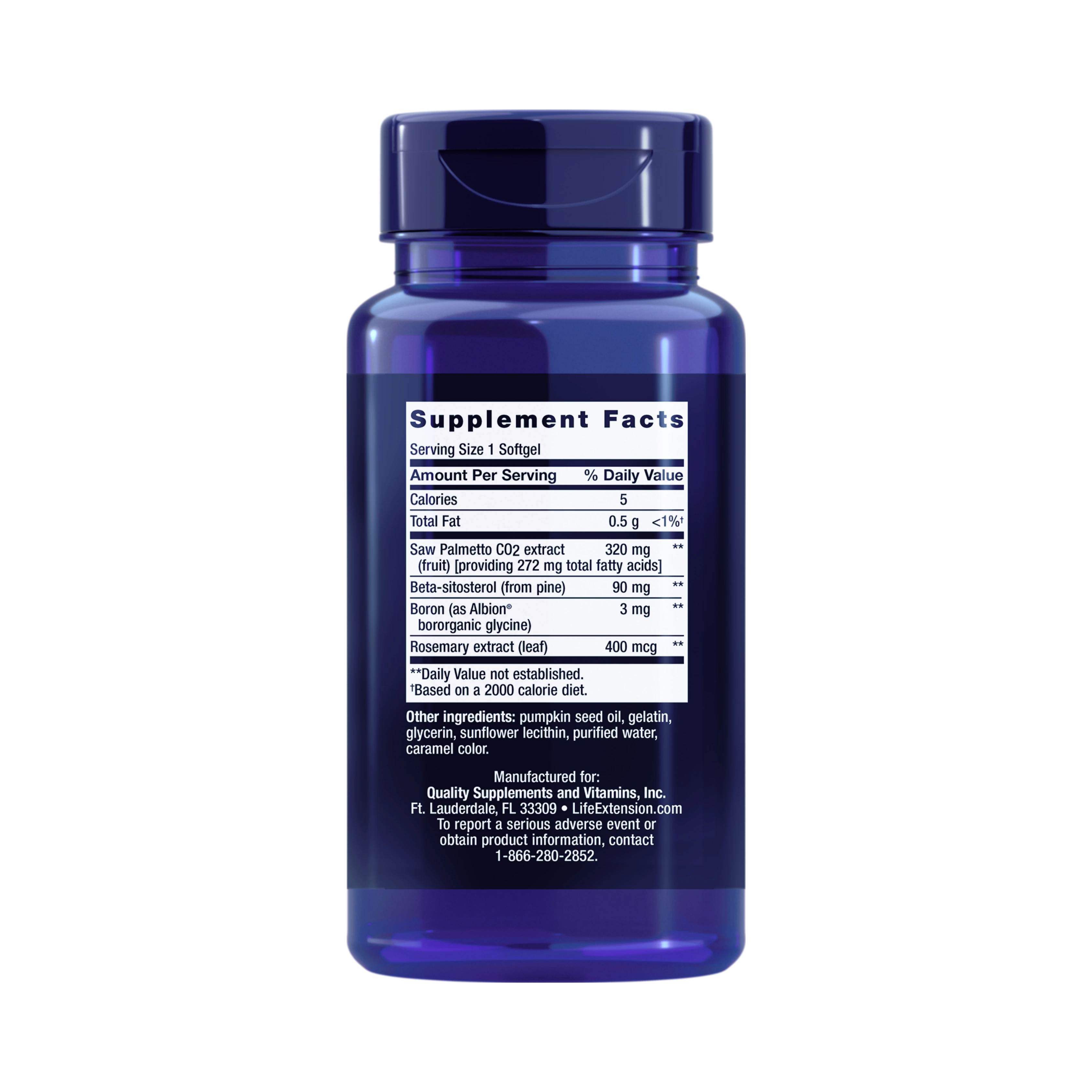 Life Extension, PalmettoGuard® Saw Palmetto and Beta-Sitosterol
