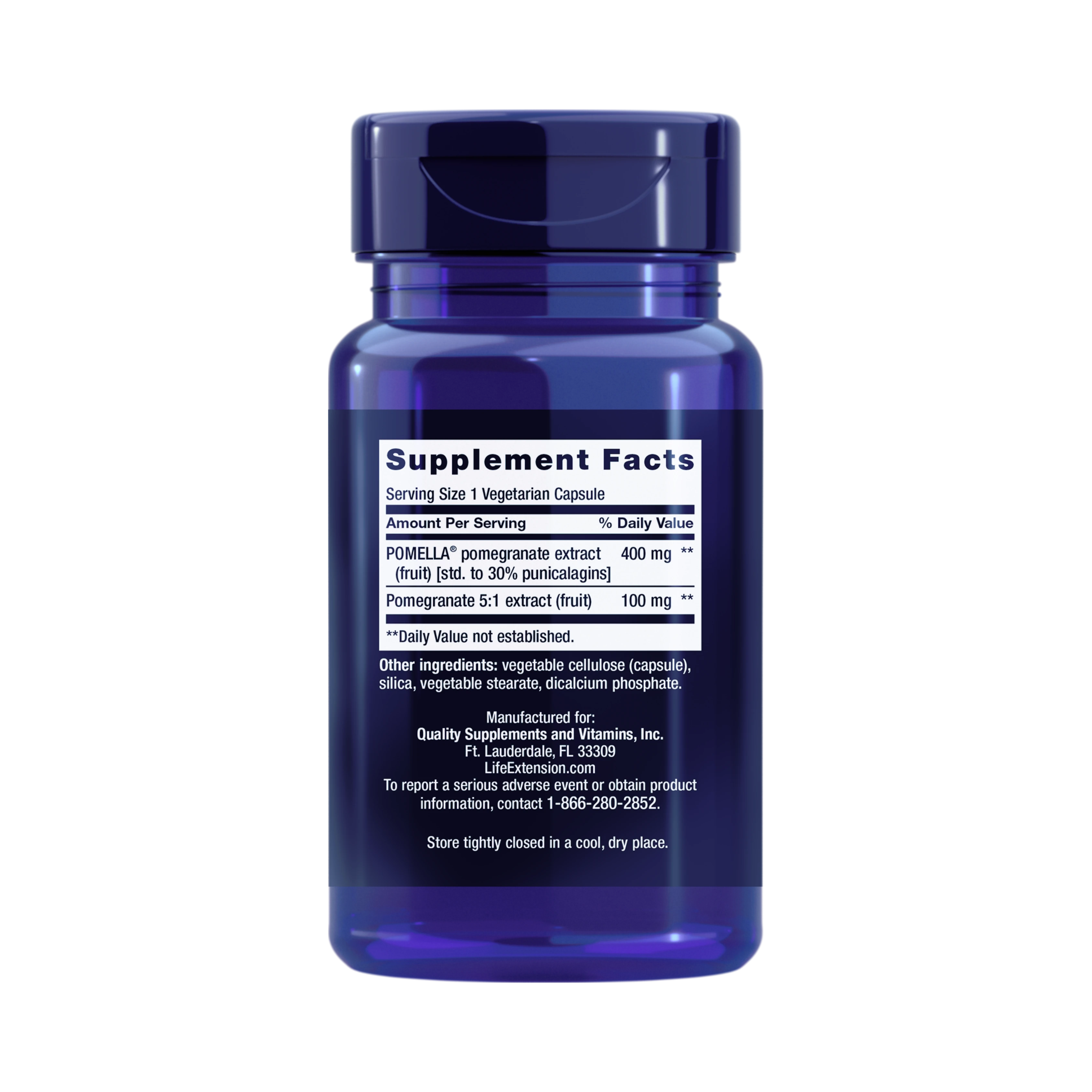 Life Extension, Pomegranate Fruit Extract