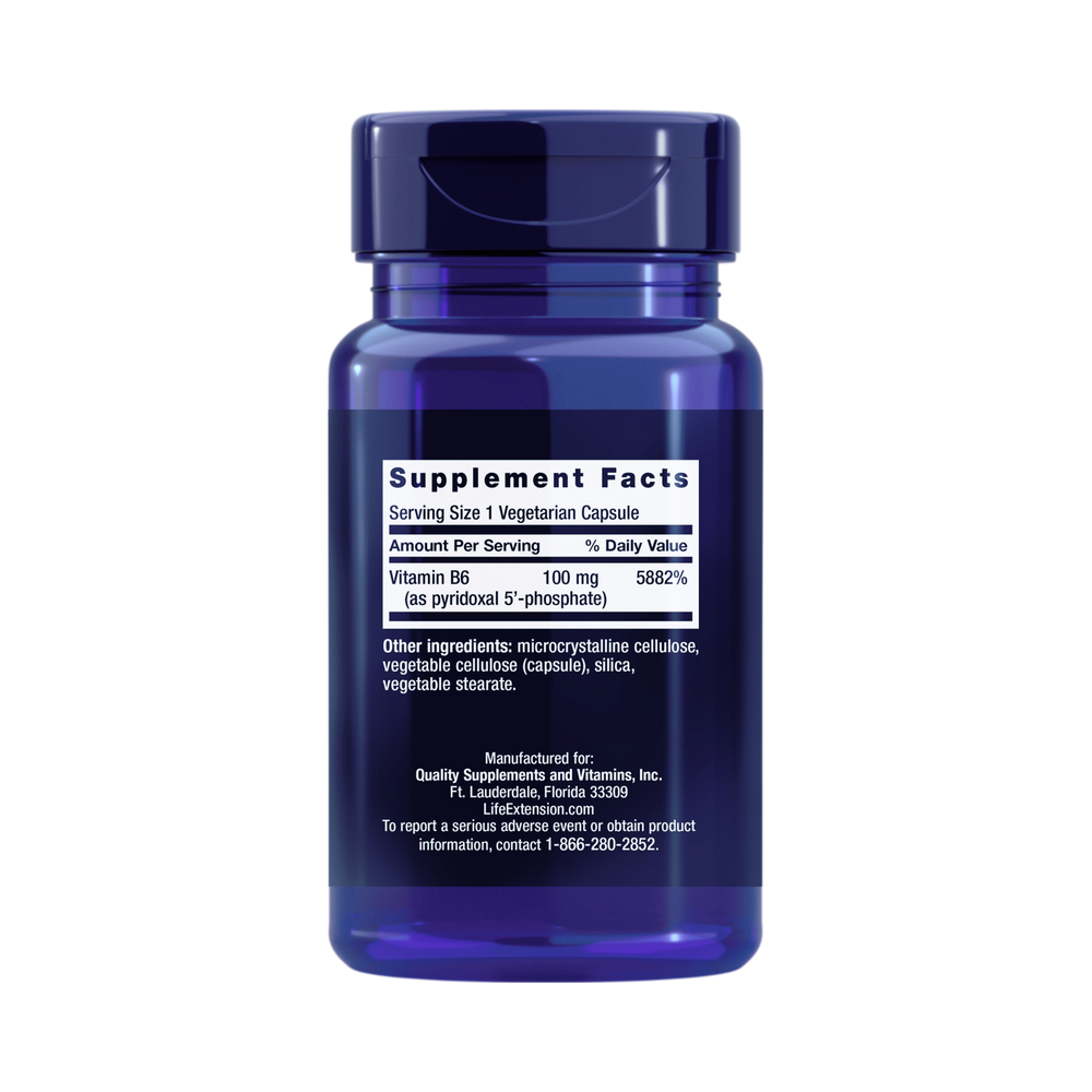 Life Extension, Pyridoxal 5'-Phosphate Caps 100 mg