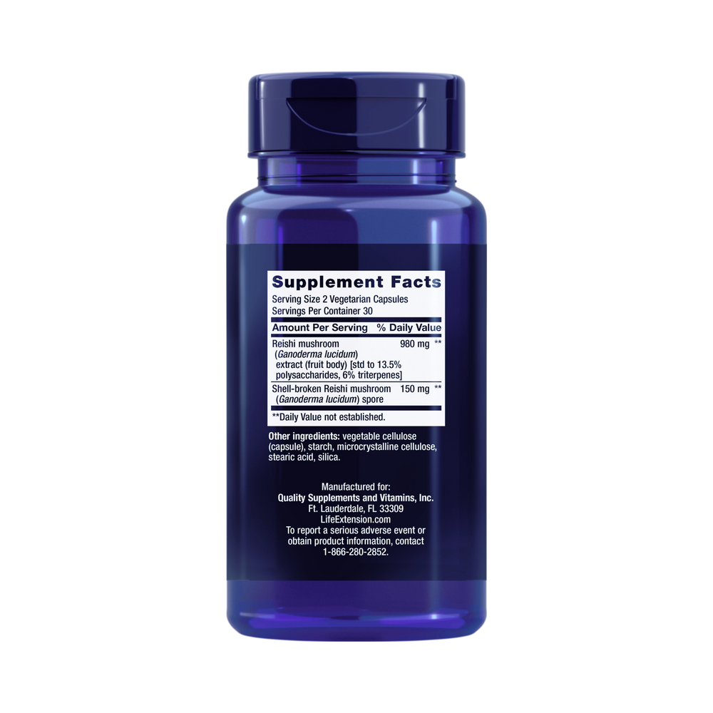 Life Extension, Reishi Extract Mushroom Complex