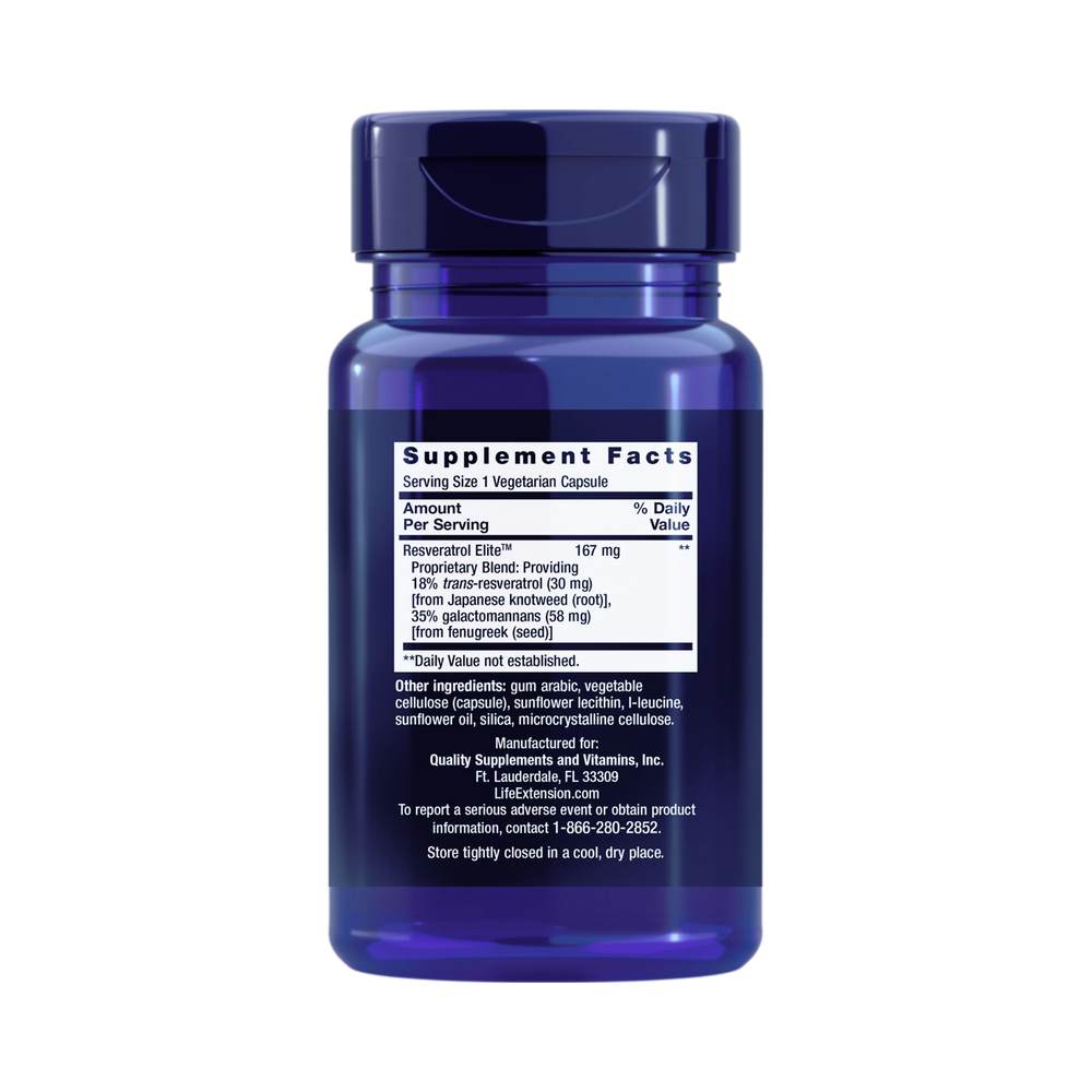 Life Extension, Resveratrol Elite™