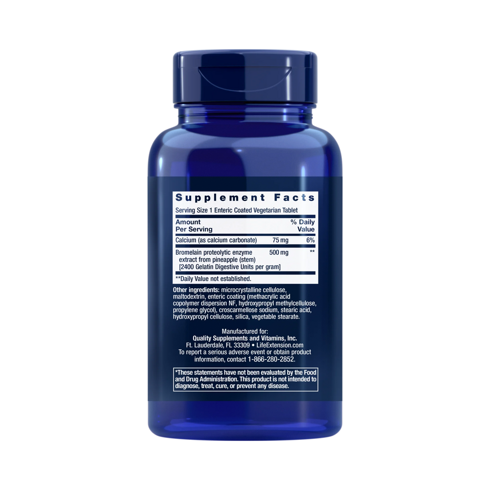Life Extension Specially-Coated Bromelain