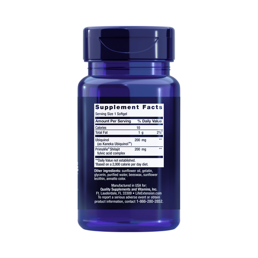 Life Extension, Super Ubiquinol CoQ10 with Enhanced Mitochondrial Support™ - 200 mg