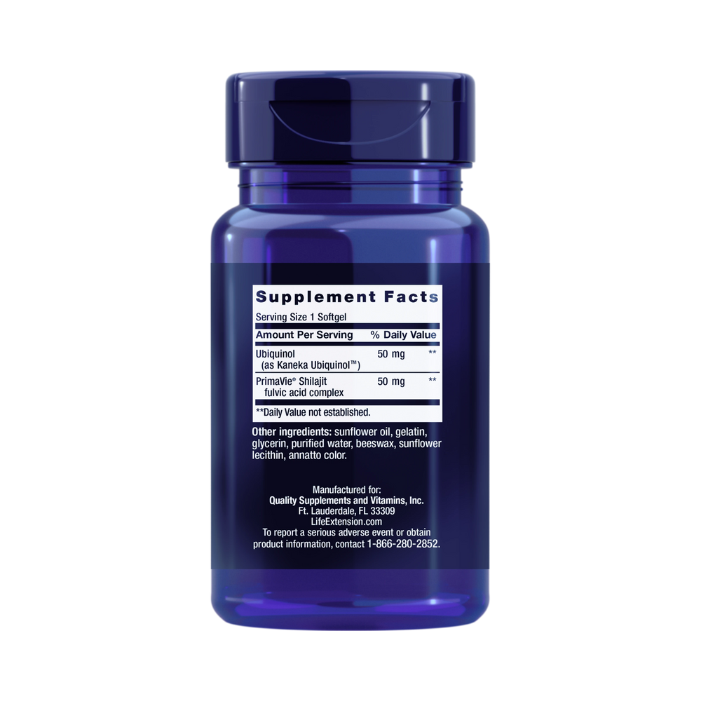 Life Extension, Super Ubiquinol CoQ10 with Enhanced Mitochondrial Support™ - 50 mg 30 Softgels