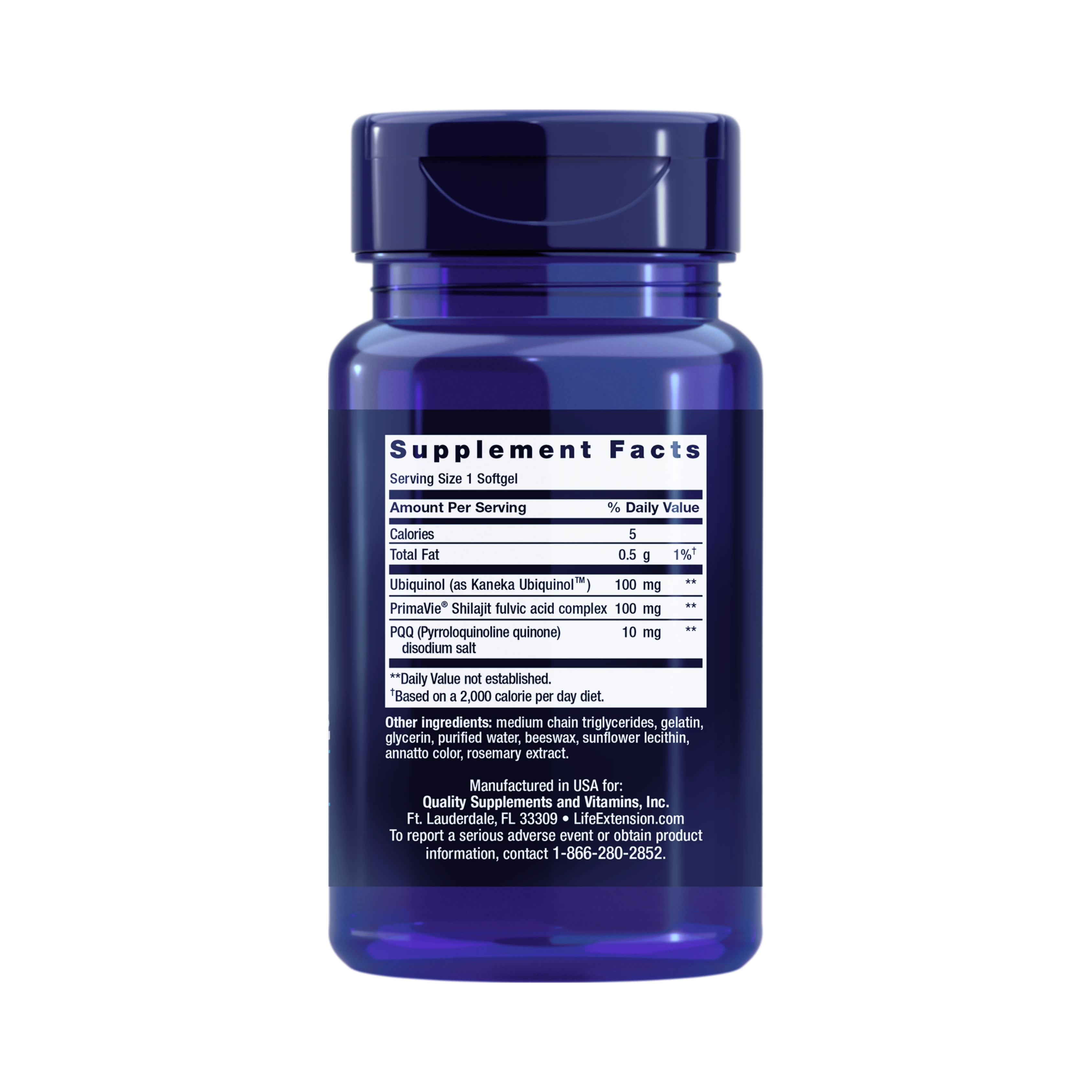 Life Extension, Super Ubiquinol CoQ10 with PQQ
