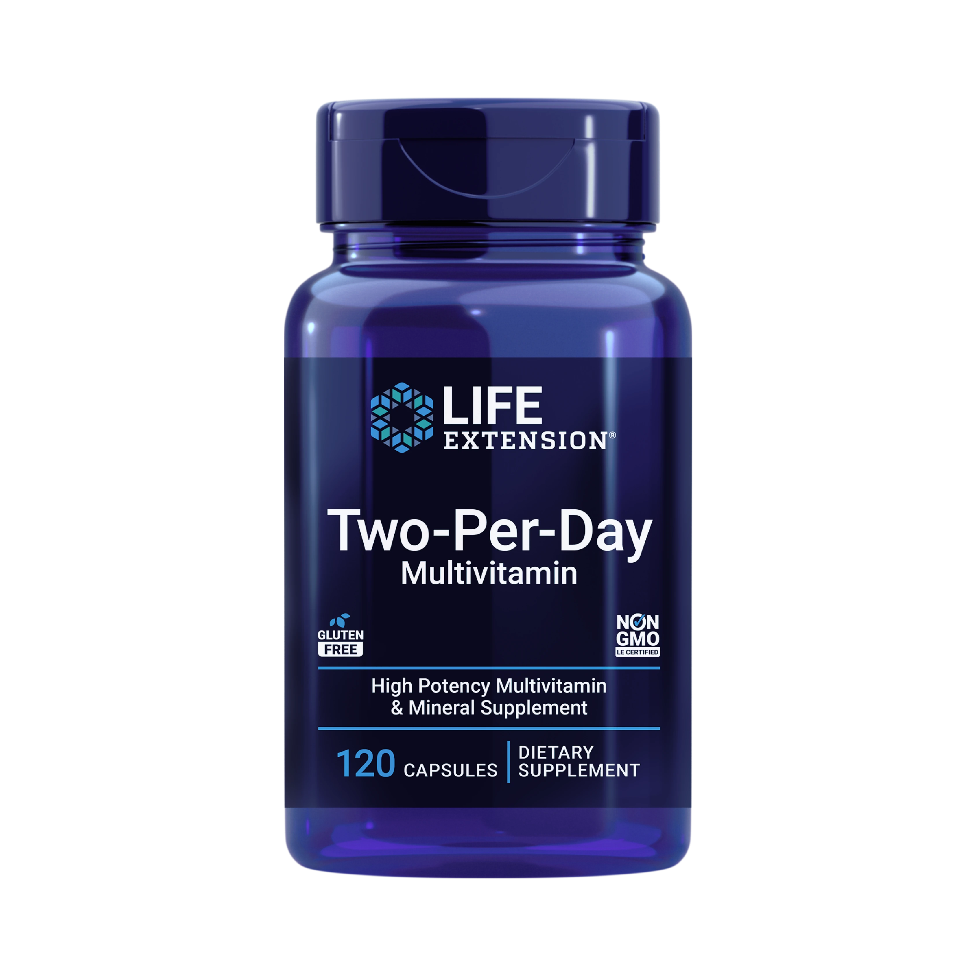 Life Extension - Two-Per-Day Multivitamin, 120 Capsules