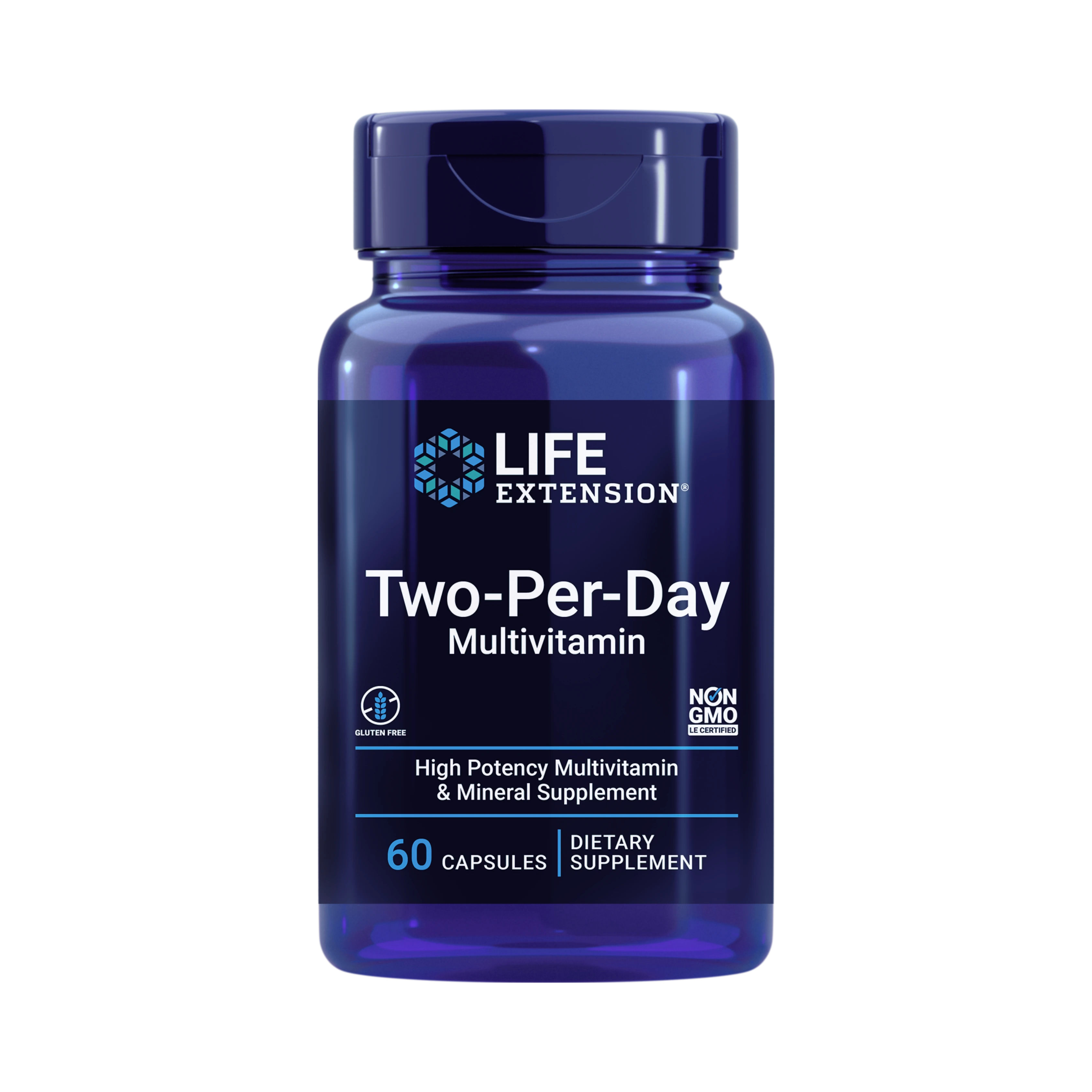 Life Extension - Two-Per-Day Multivitamin, 60 Capsules