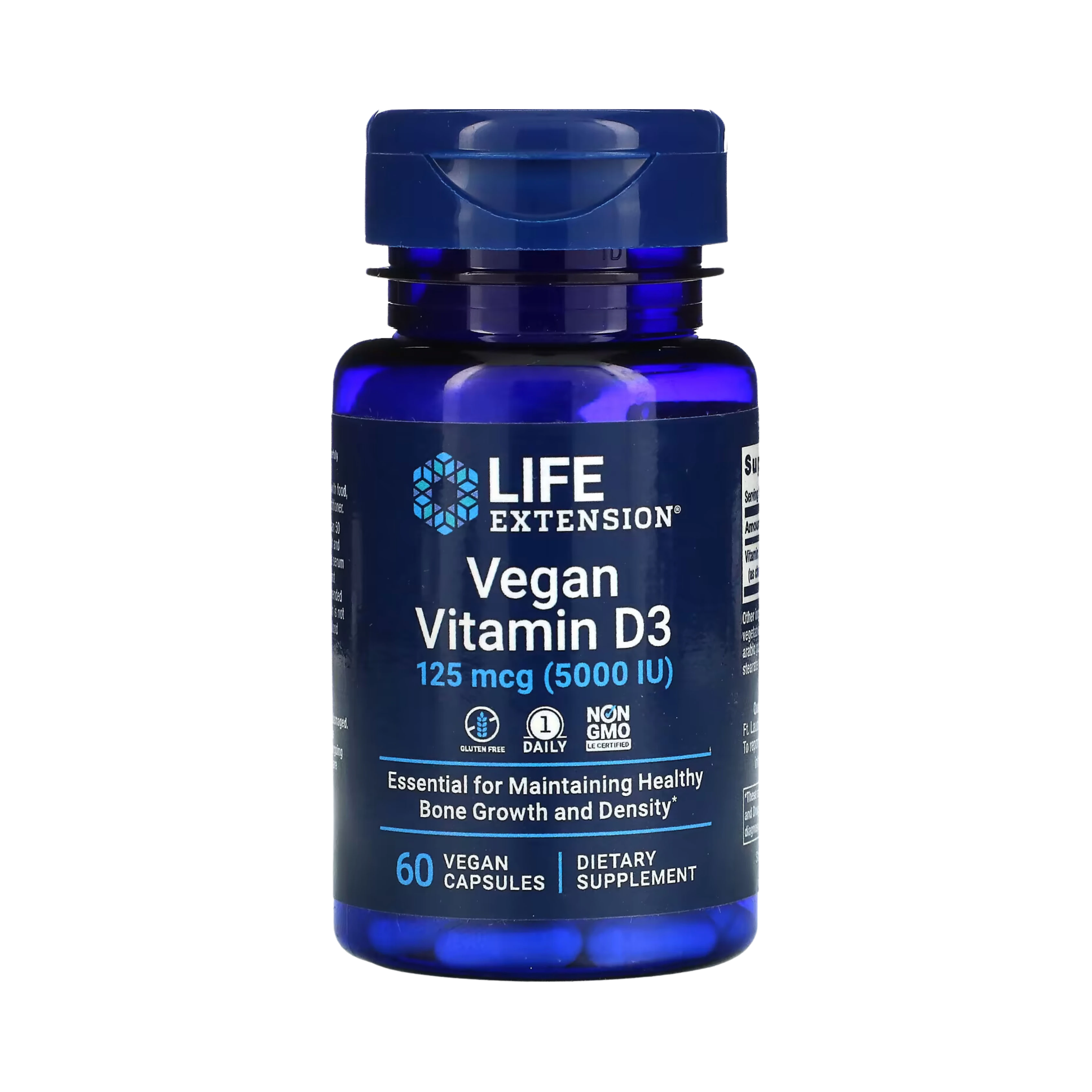 Life Extension - Vegan Vitamin D3, 60 Vegan Capsules