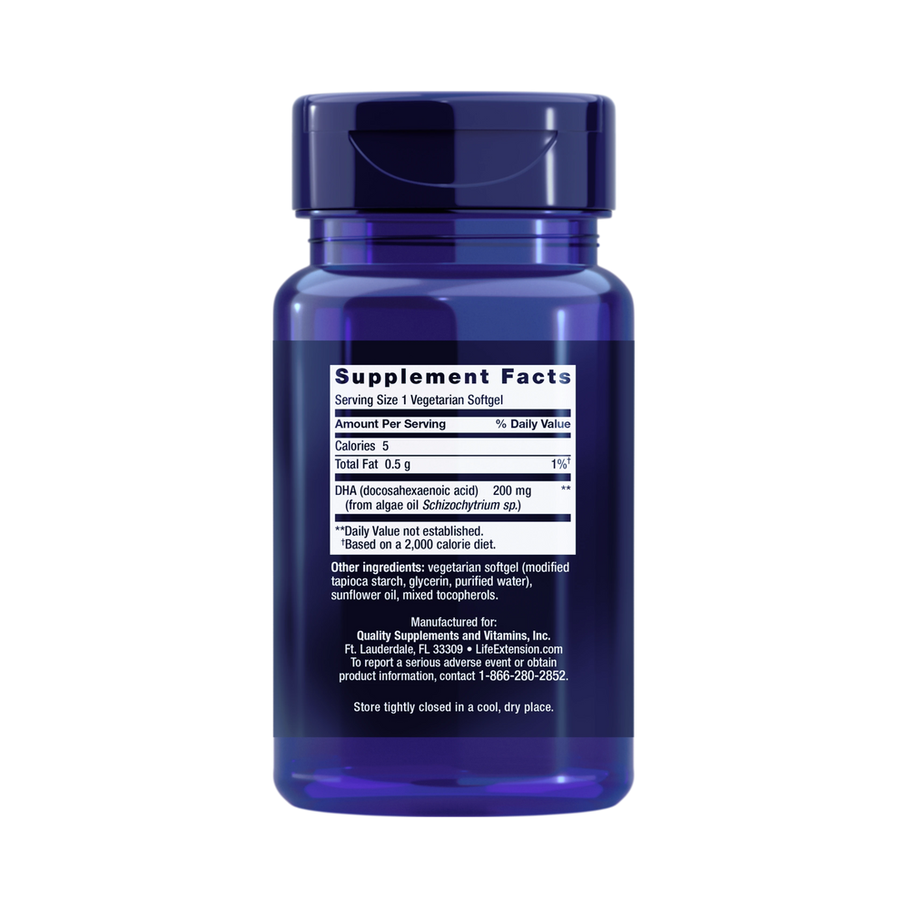 Life Extension, Vegetarian DHA