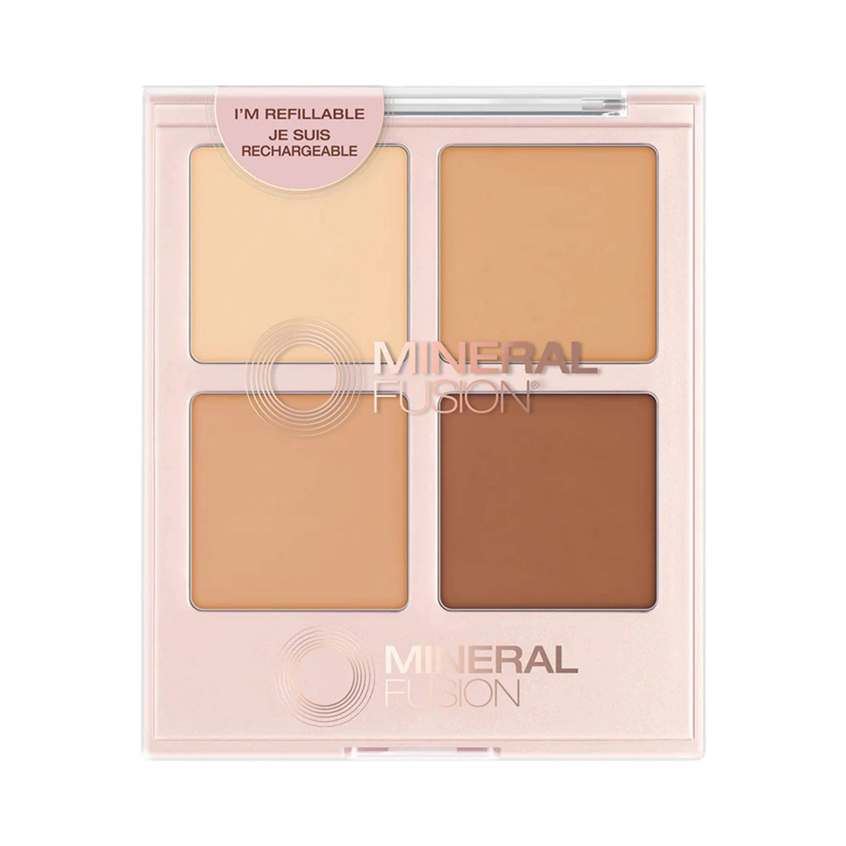 Mineral Fusion, Concealer Palette, Decadence