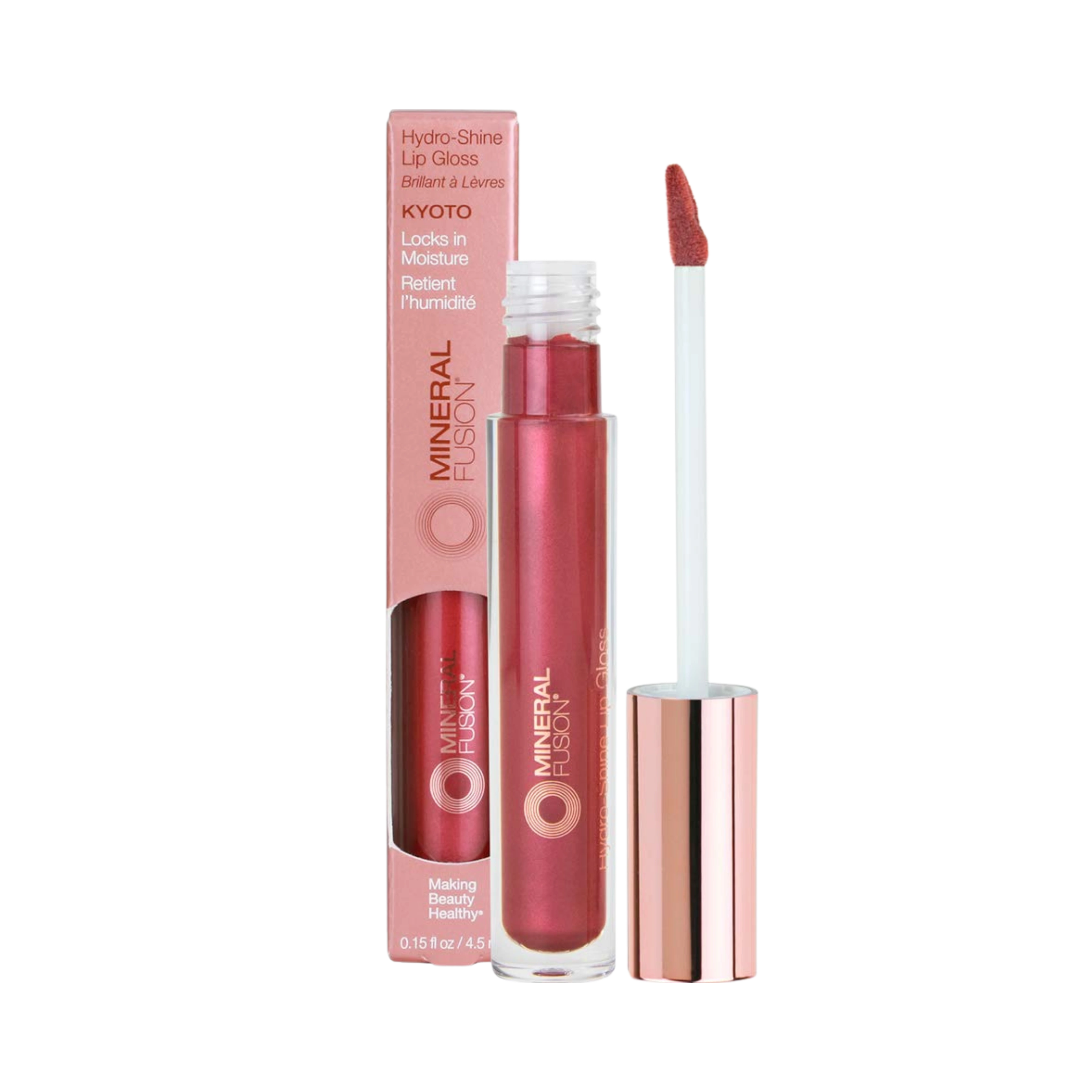 Mineral Fusion, Hydro-Shine Lip Gloss, Kyoto