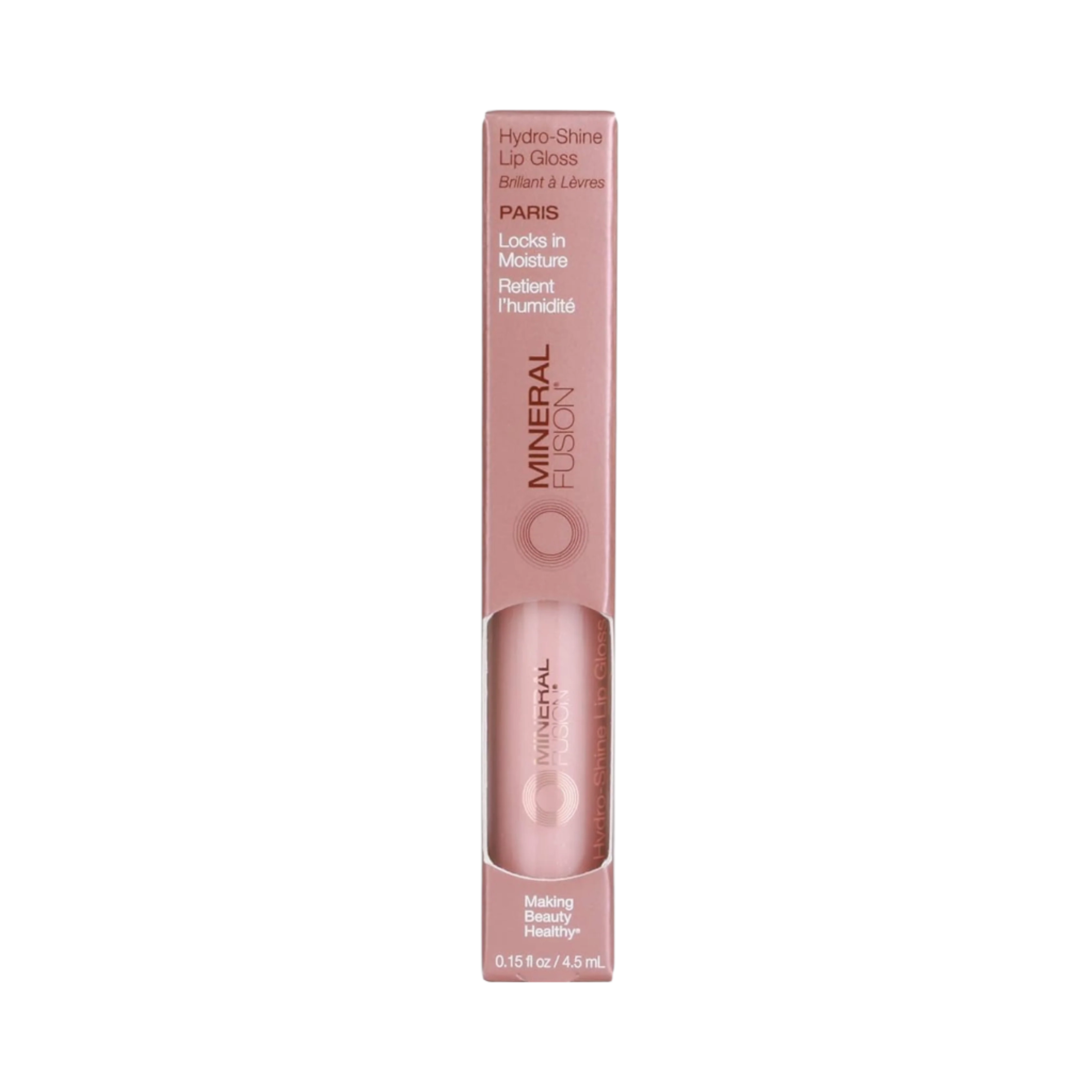 Mineral Fusion, Hydro-Shine Lip Gloss, Paris