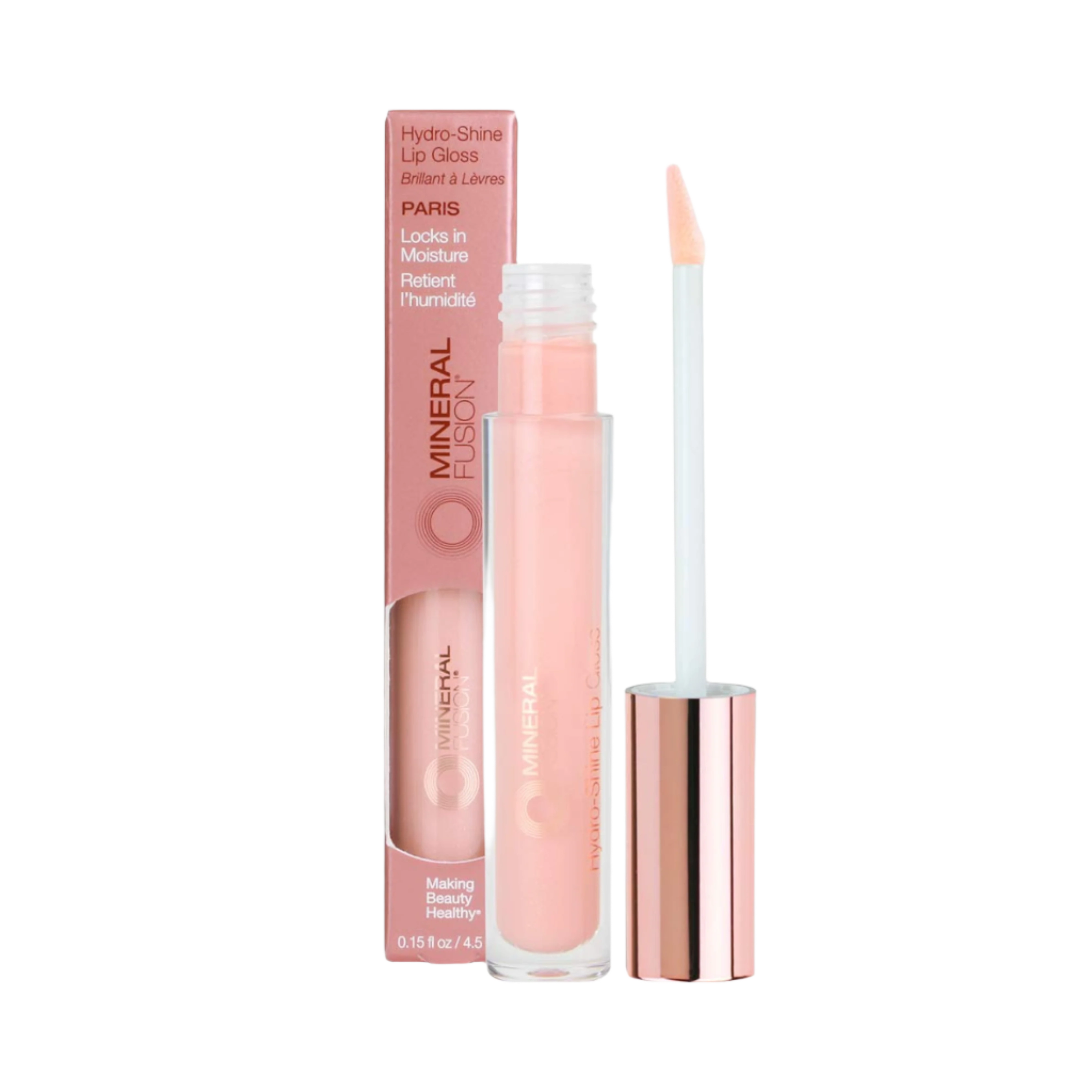 Mineral Fusion, Hydro-Shine Lip Gloss, Paris