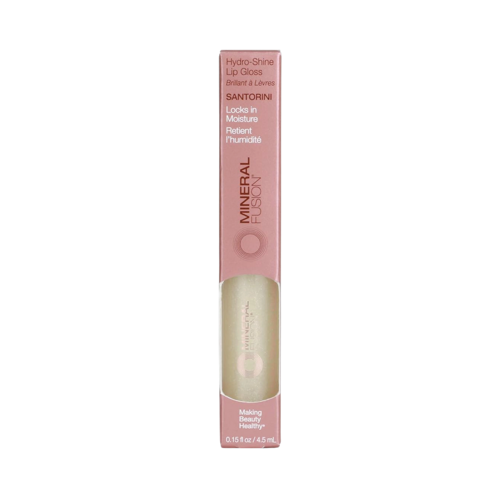 Mineral Fusion, Hydro-Shine Lip Gloss, Santorini
