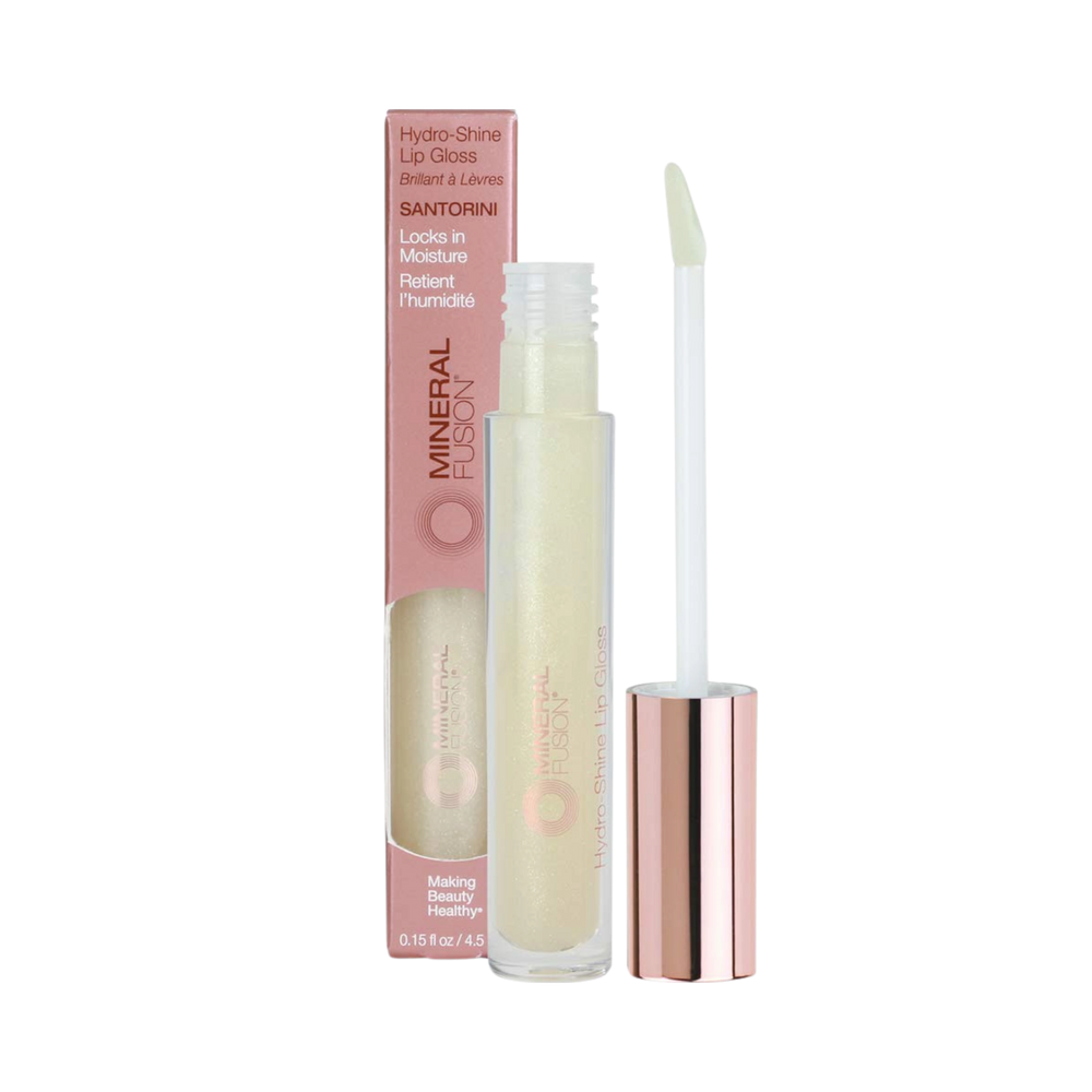 Mineral Fusion, Hydro-Shine Lip Gloss, Santorini